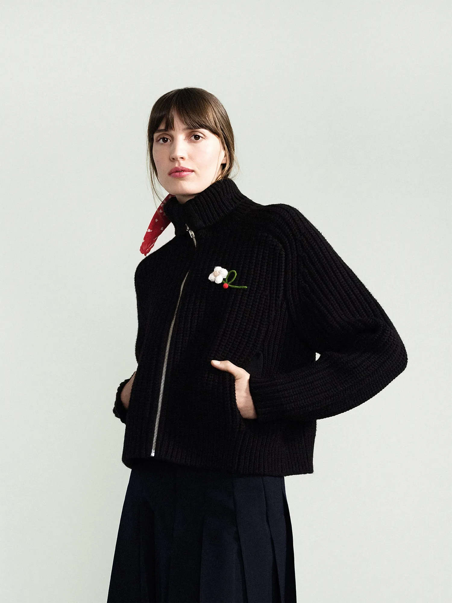 Priya Knit Jacket sold by Hansel From Basel product image thumbnail 3