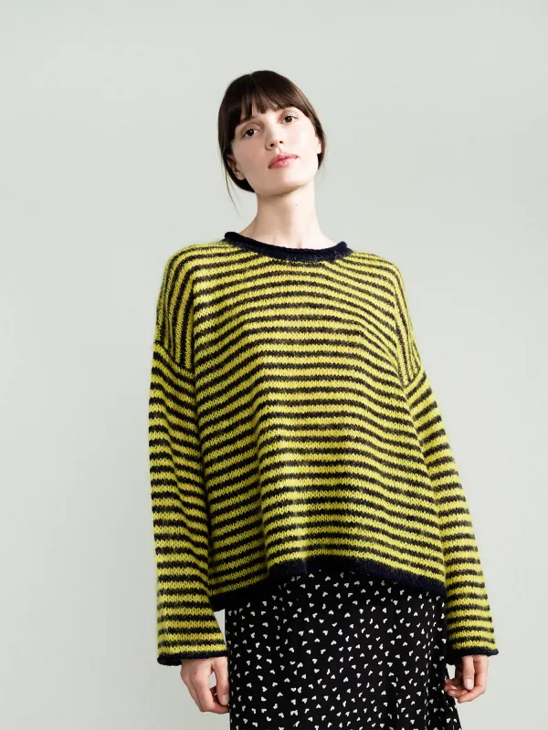 Gulisa Striped Pullover made by Hansel From Basel