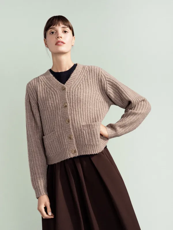 Cashmere Alden Cardigan sold by Hansel From Basel