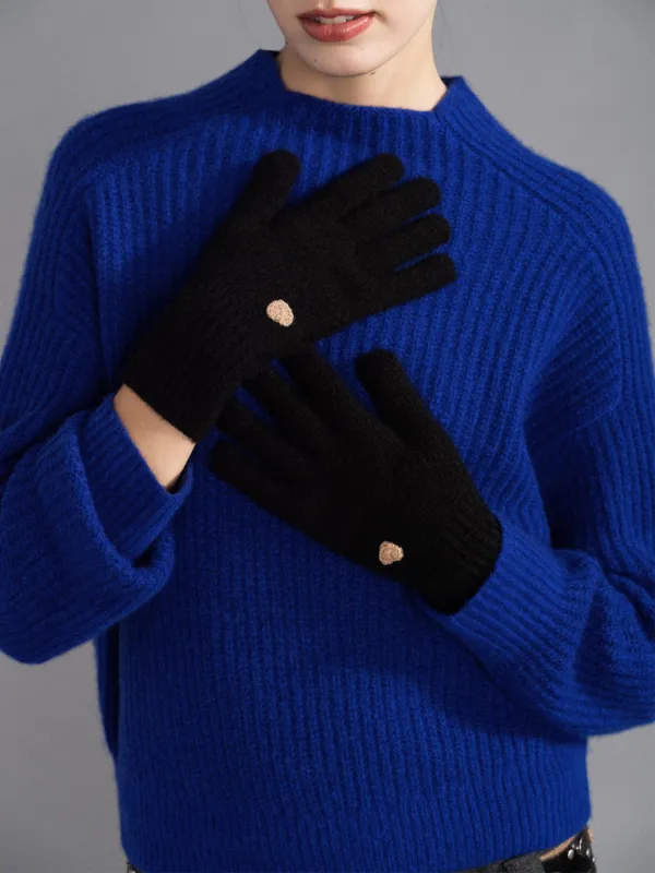 Cashmere Heart Gloves sold by Hansel From Basel