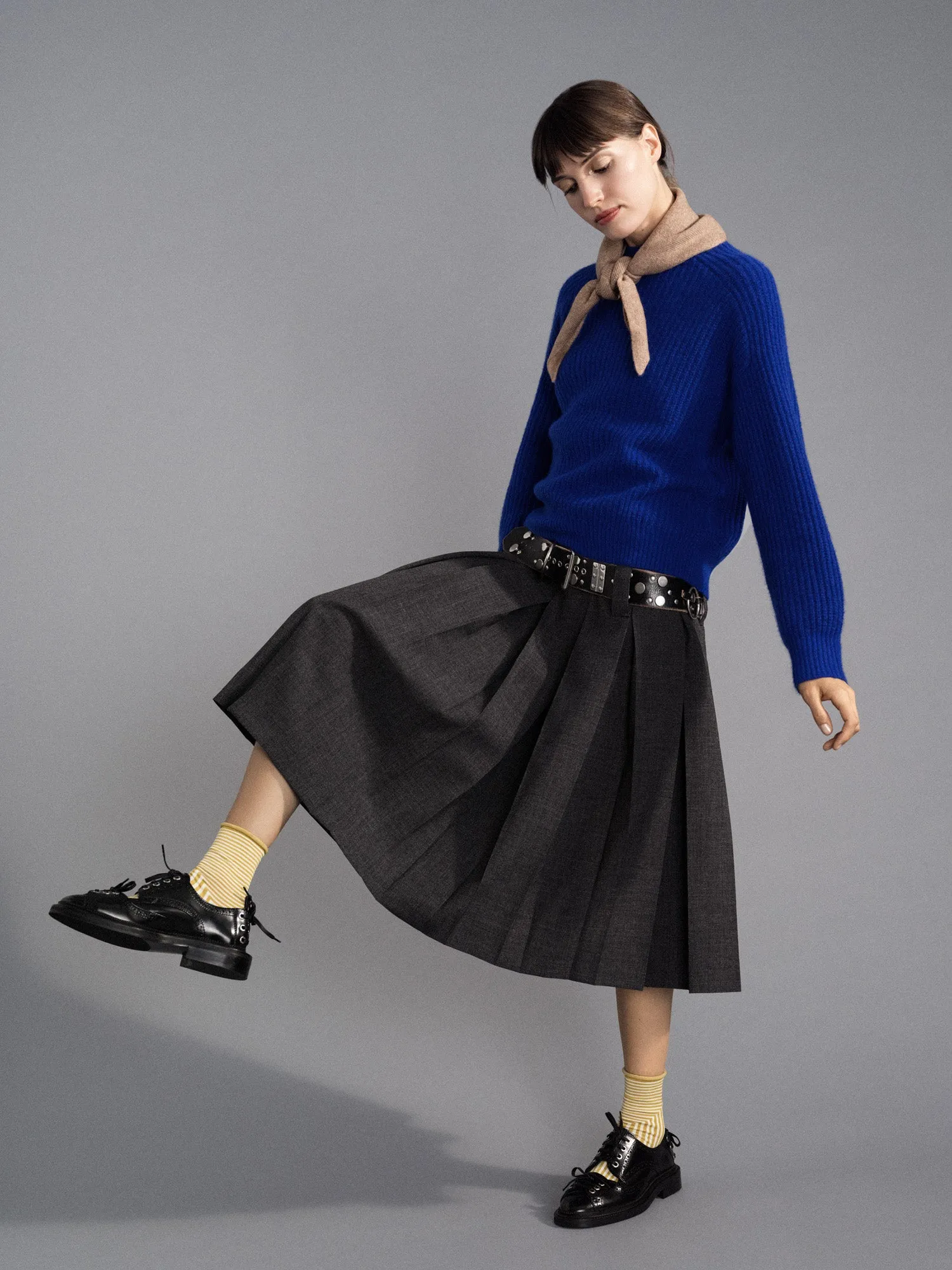 Cashmere Triangle Scarf sold by Hansel From Basel product image thumbnail 2