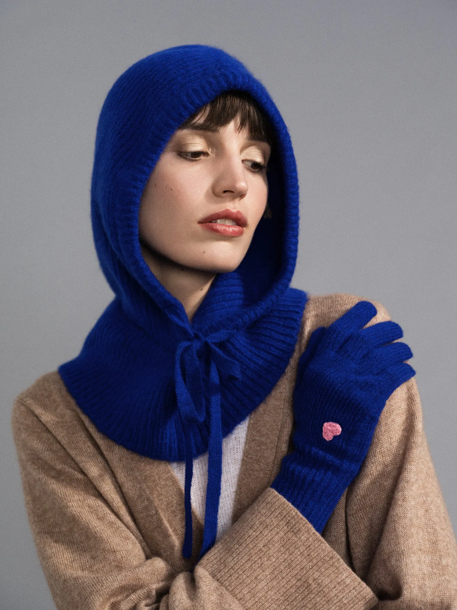 Cashmere Hoodie Balaclava sold by Hansel From Basel