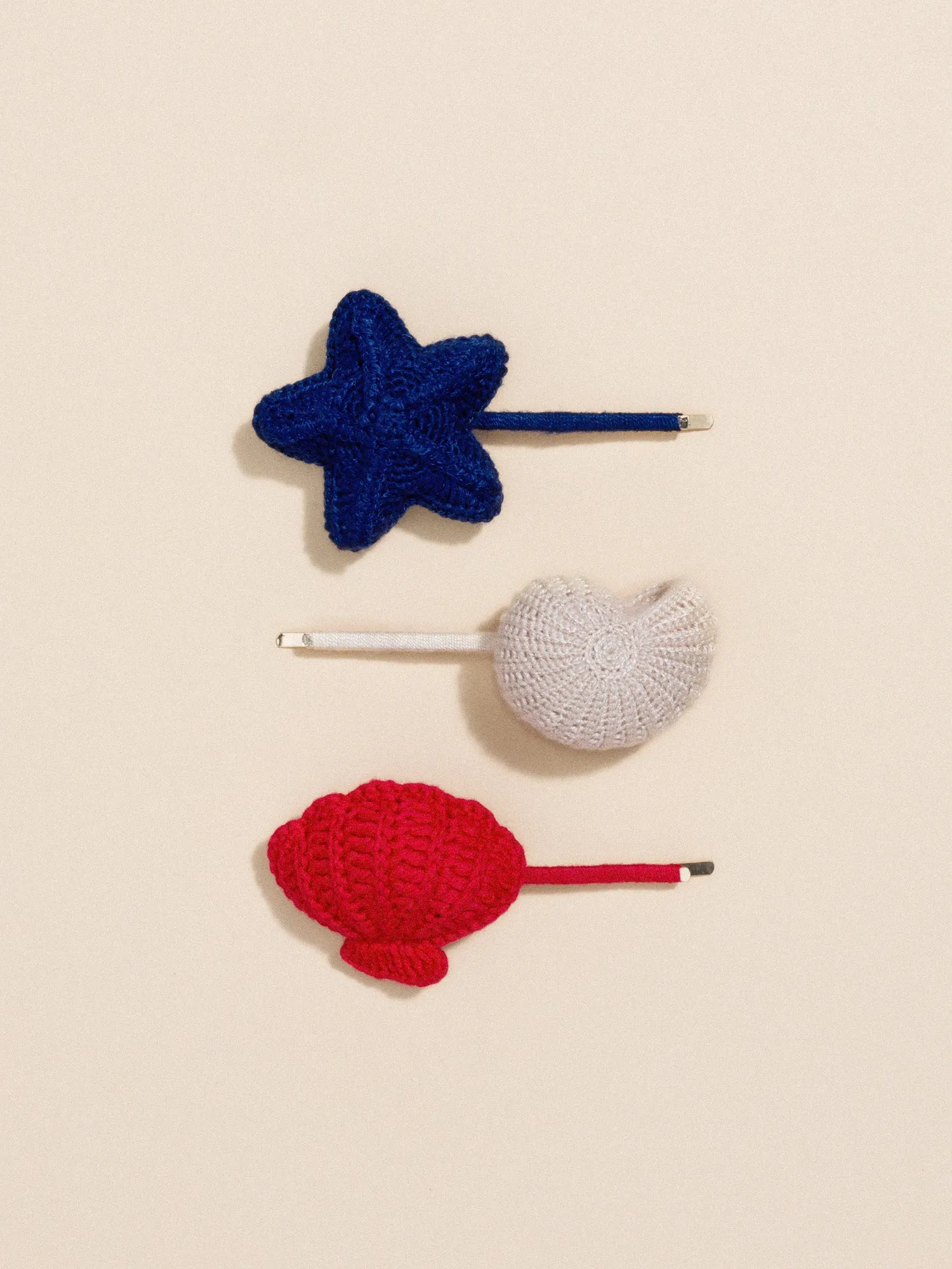 Beachside Hair Clips 3pr Pack sold by Hansel From Basel product image thumbnail 2