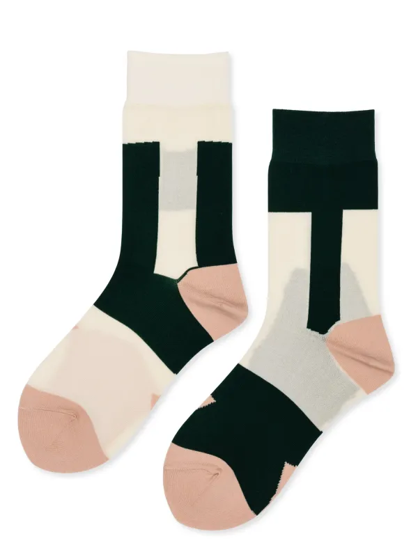 Inverse Colorblock Crew made by Hansel From Basel