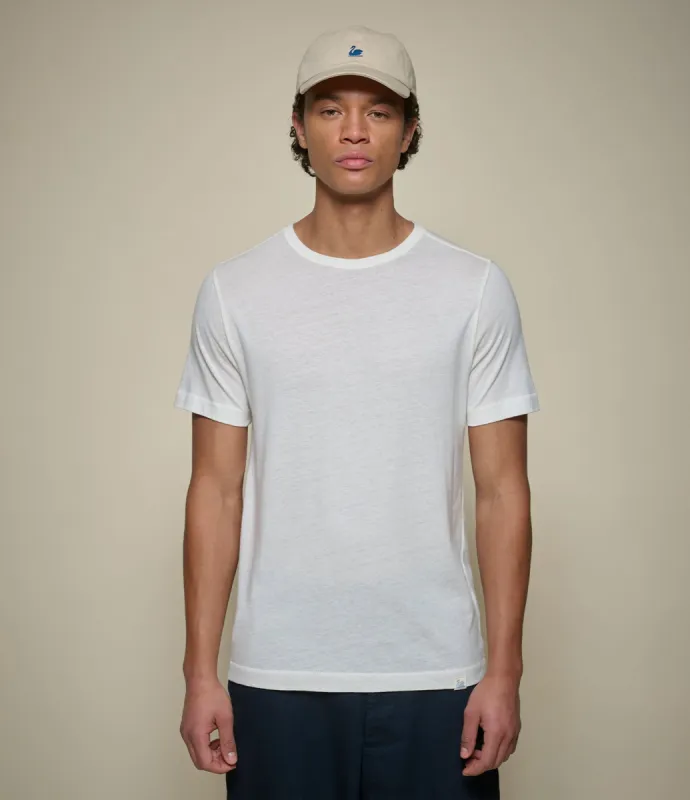 Premium Cotton-Cashmere T-Shirt made by Merz B. Schwanen