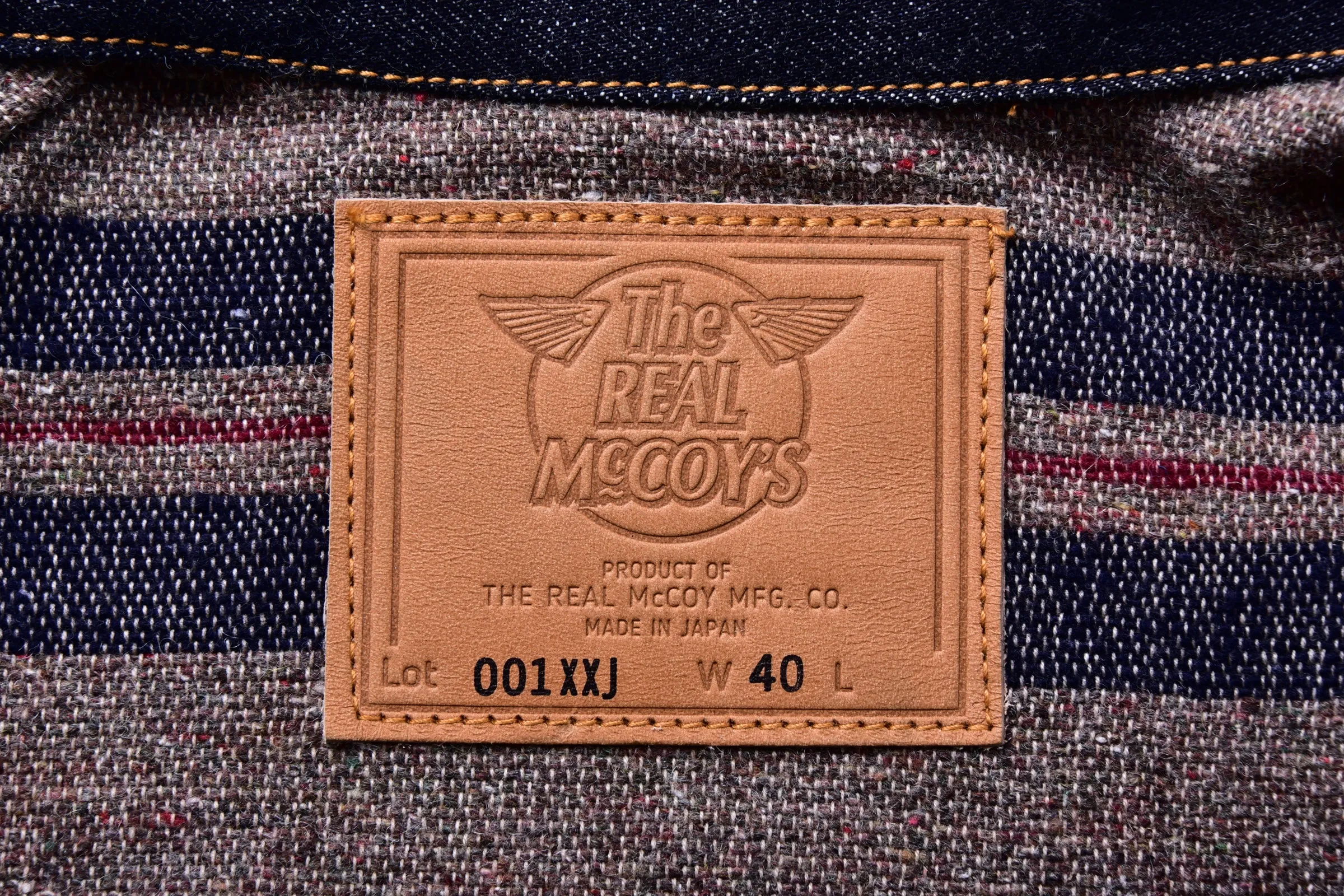 001XXJ EARLY MODEL / BLANKET LINING sold by The Real McCoy's product image thumbnail 4