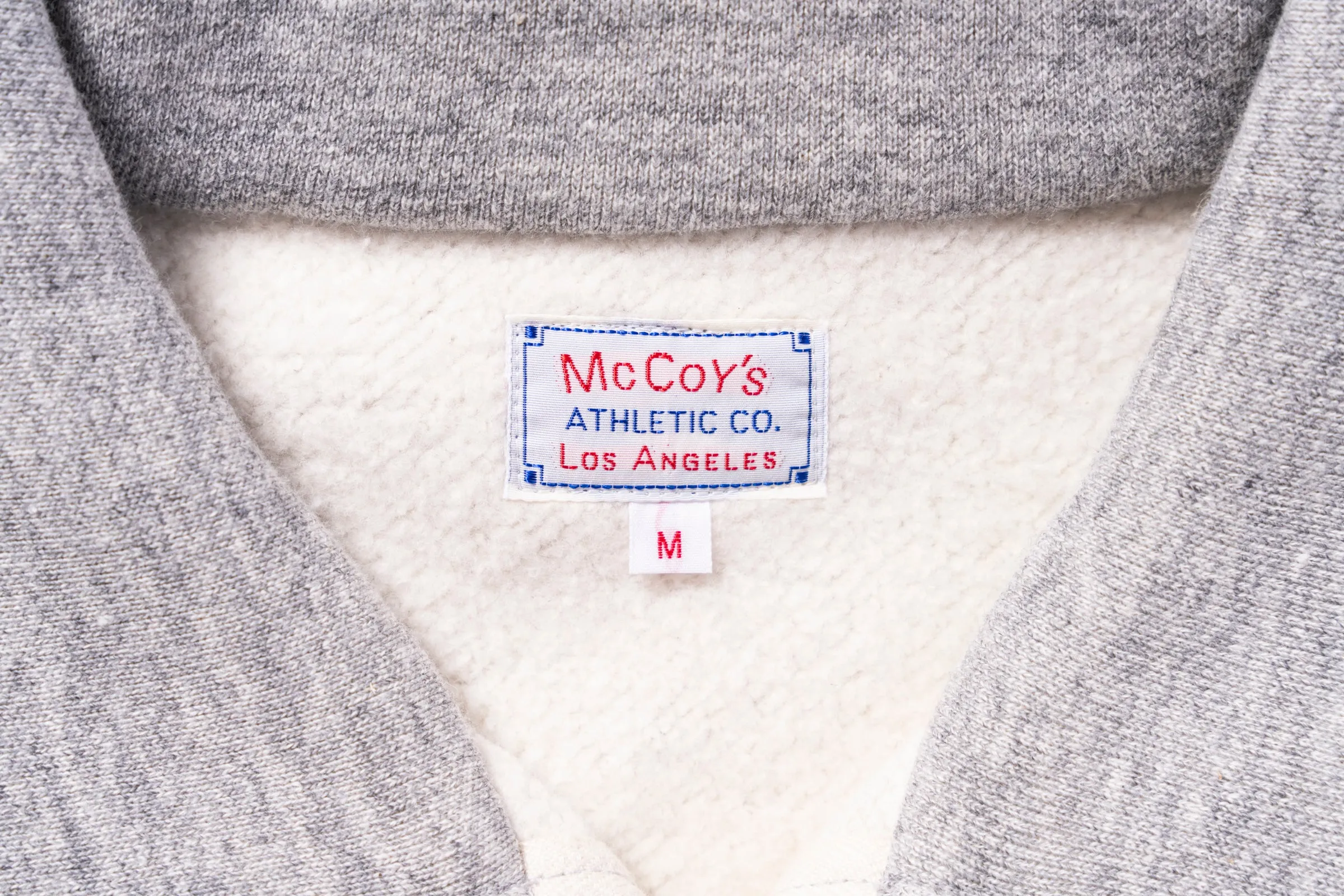 10 OZ. LOOPWHEEL 1/4 ZIP SWEATSHIRT sold by The Real McCoy's product image thumbnail 4