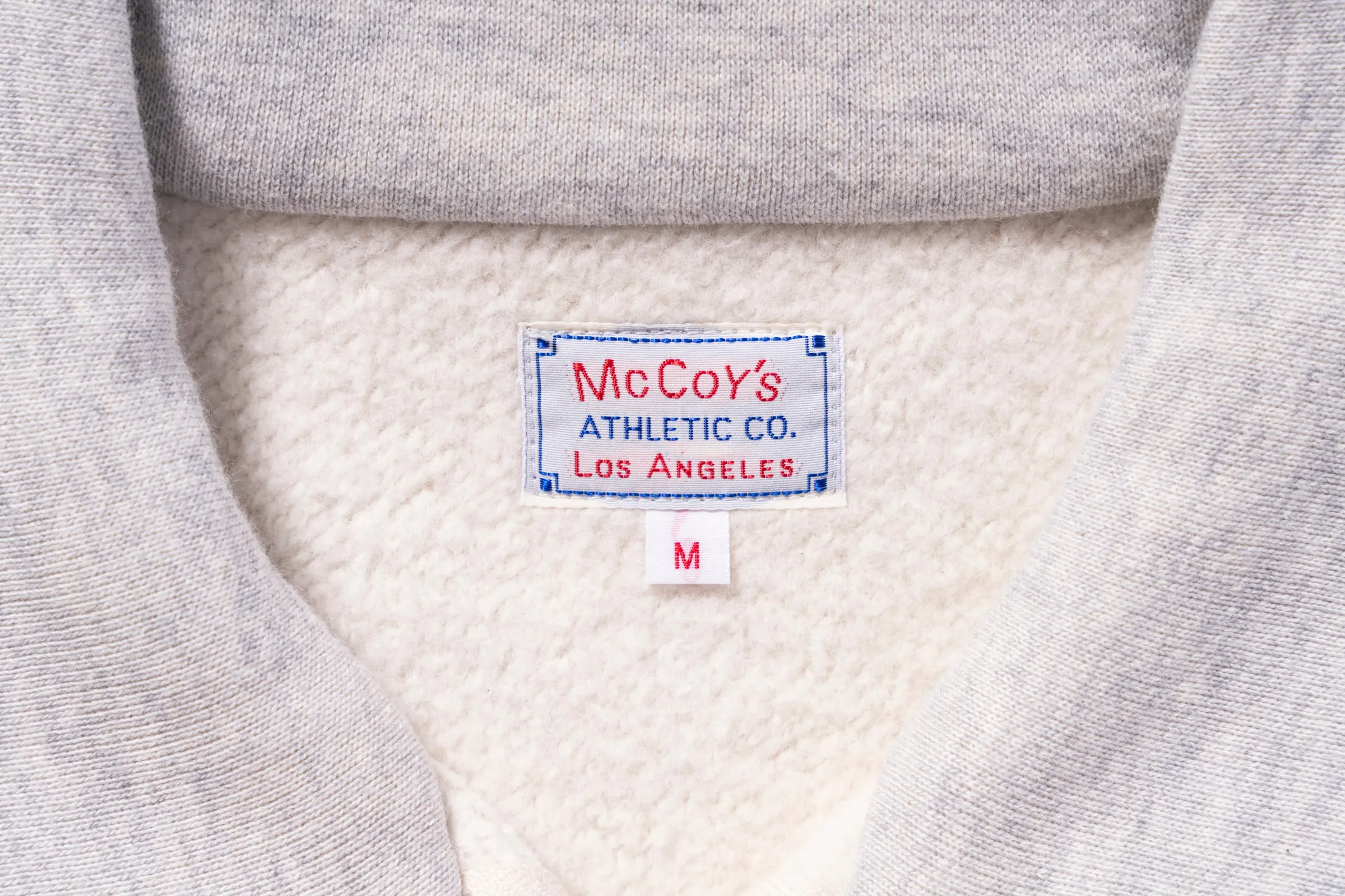10 OZ. LOOPWHEEL 1/4 ZIP SWEATSHIRT sold by The Real McCoy's product image thumbnail 4
