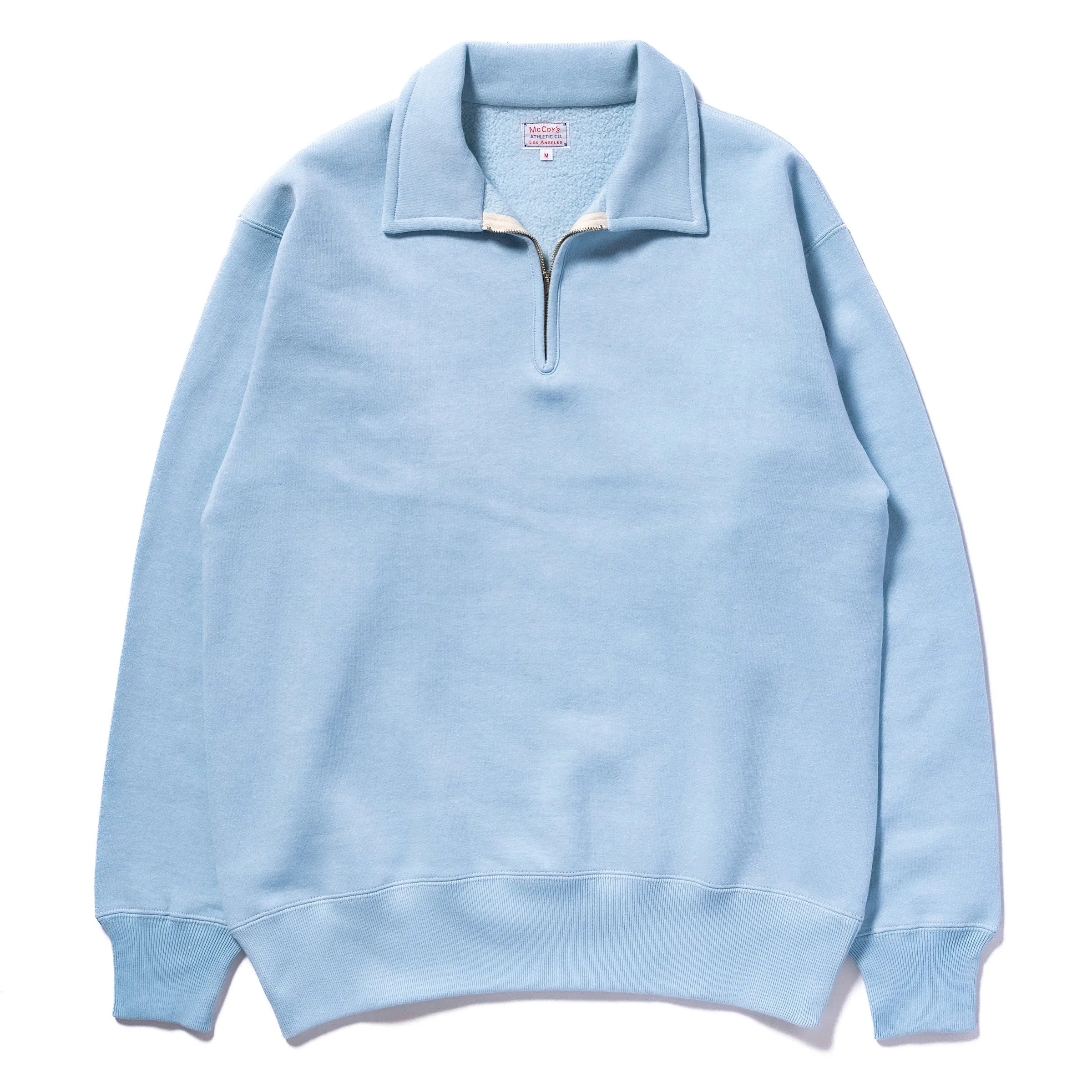 10 OZ. LOOPWHEEL 1/4 ZIP SWEATSHIRT sold by The Real McCoy's product image thumbnail 2