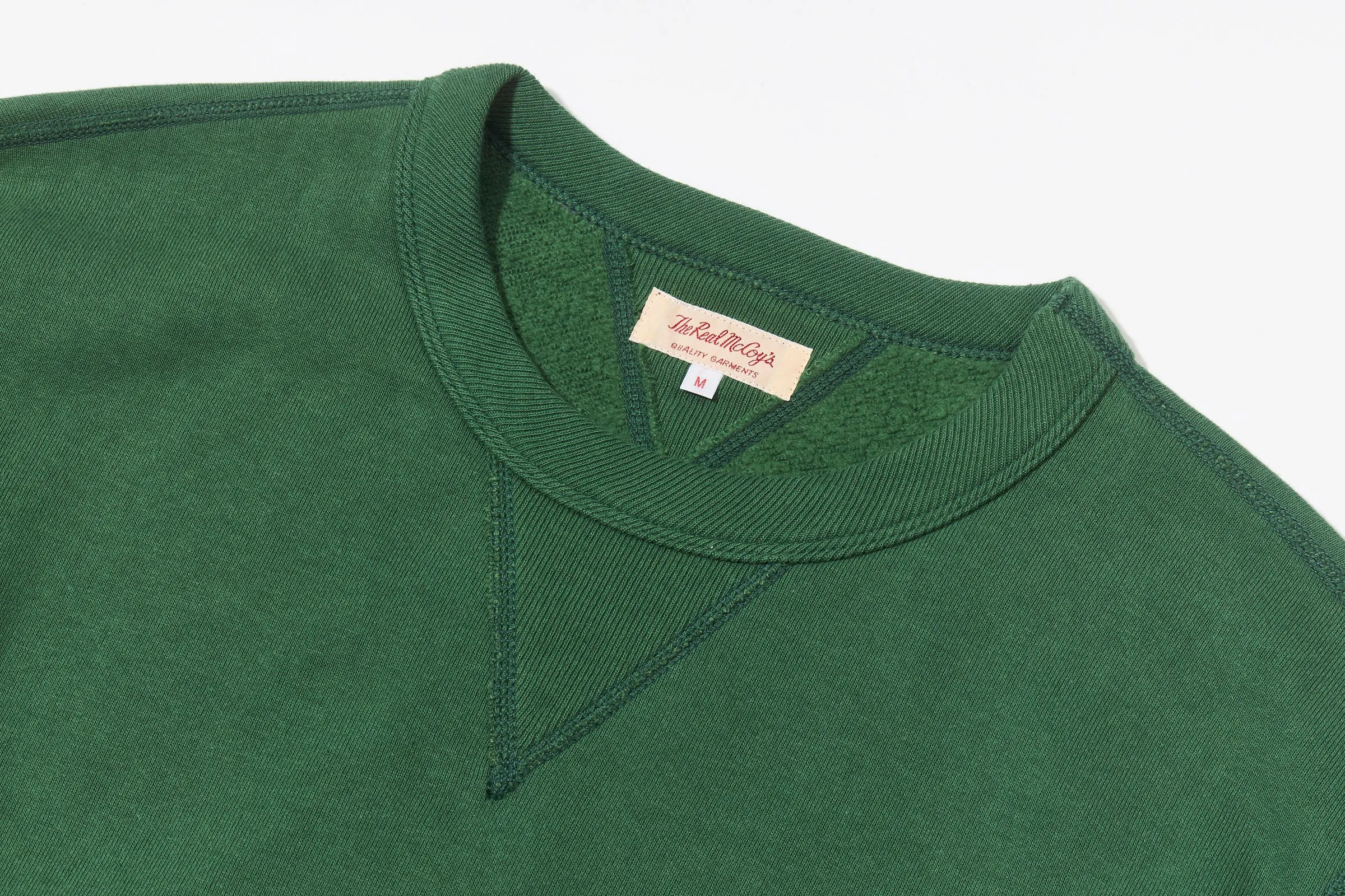 10 oz. LOOPWHEEL CREWNECK SWEATSHIRT sold by The Real McCoy's product image thumbnail 5