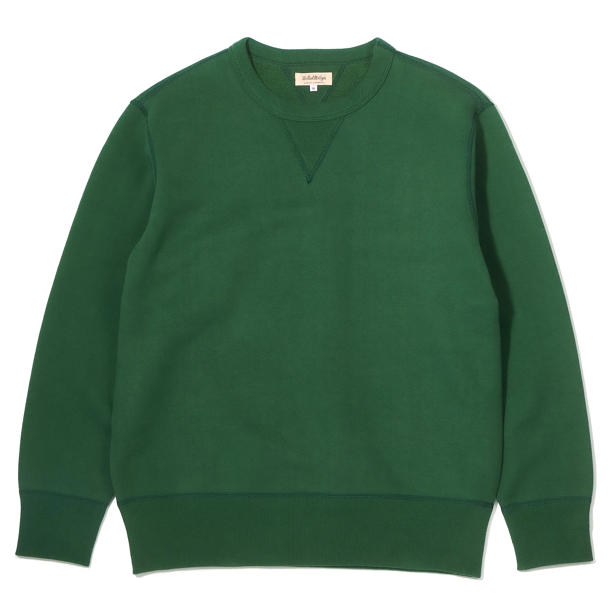 10 oz. LOOPWHEEL CREWNECK SWEATSHIRT sold by The Real McCoy's