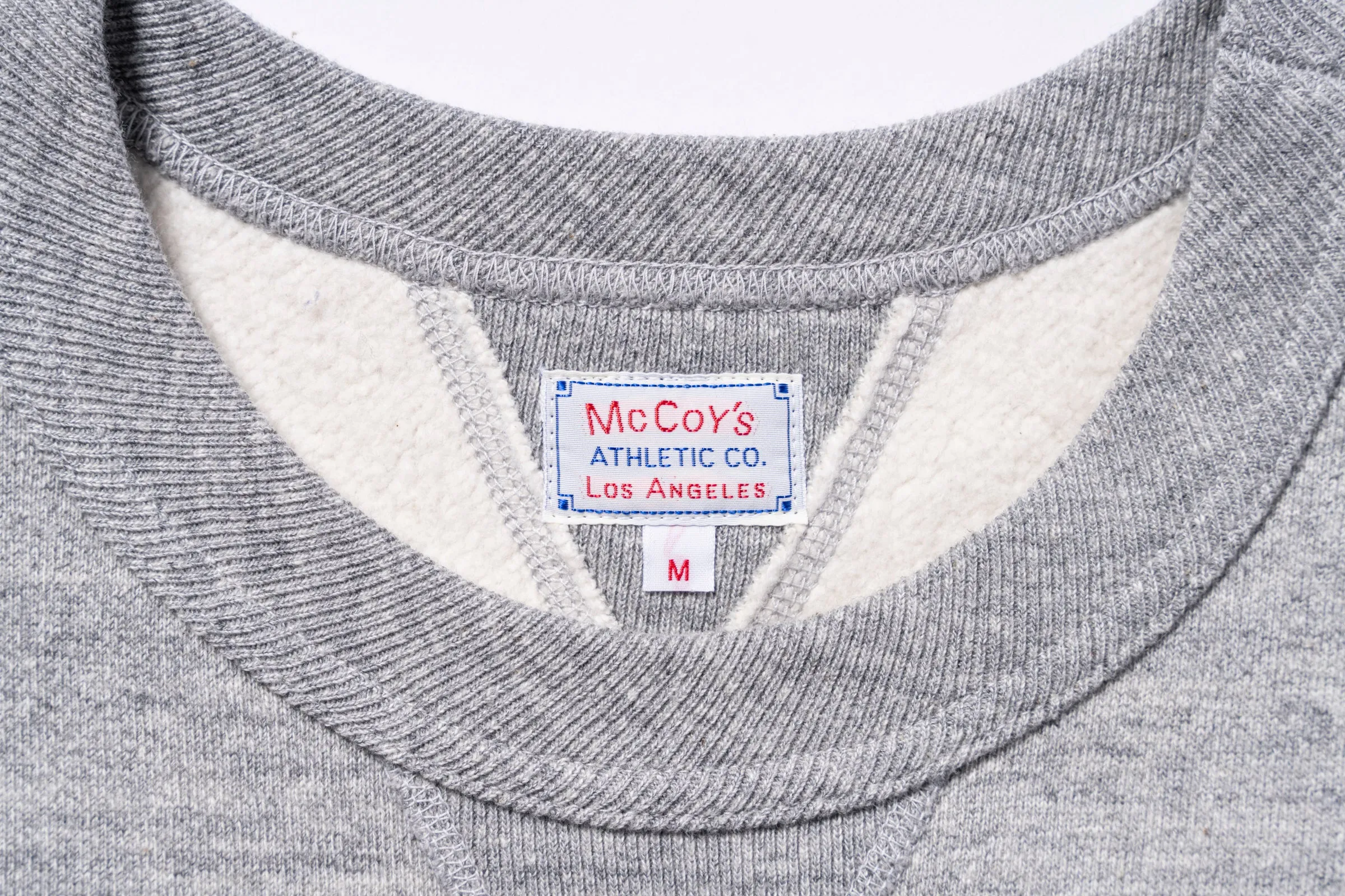 10 OZ. LOOPWHEEL CREWNECK SWEATSHIRT sold by The Real McCoy's product image thumbnail 4