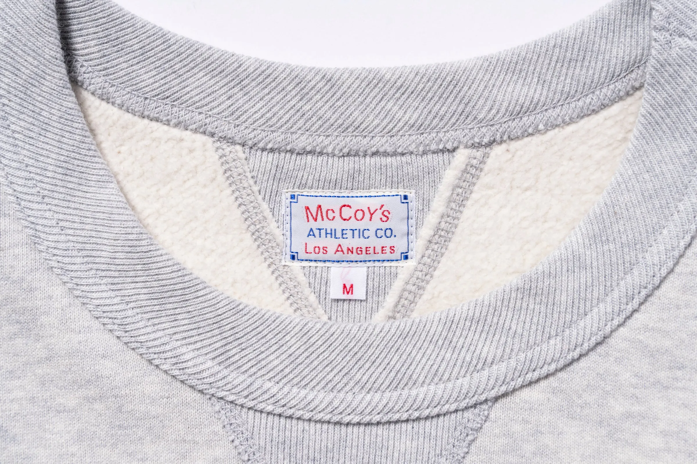 10 OZ. LOOPWHEEL CREWNECK SWEATSHIRT sold by The Real McCoy's product image thumbnail 4