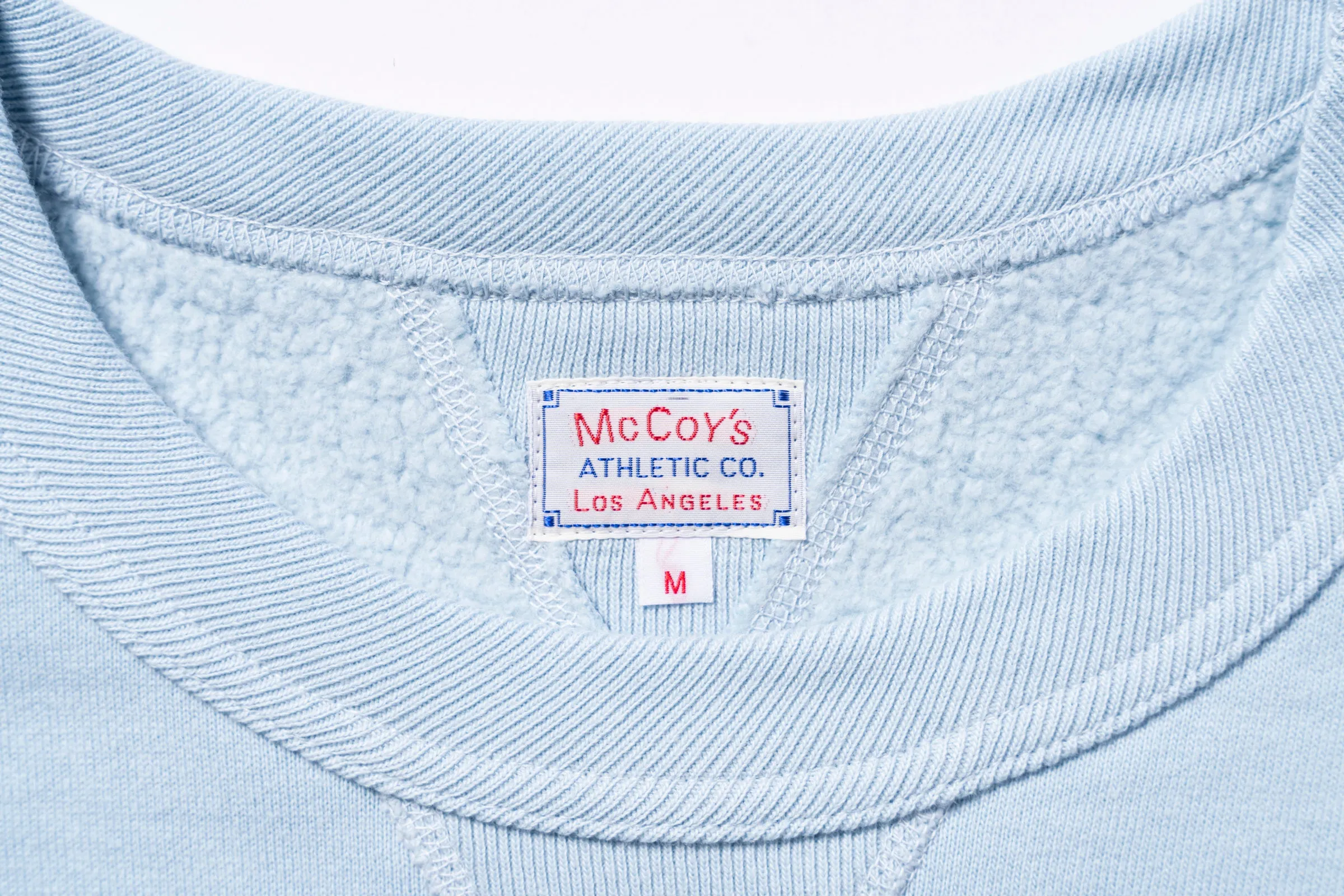 10 OZ. LOOPWHEEL CREWNECK SWEATSHIRT sold by The Real McCoy's product image thumbnail 4