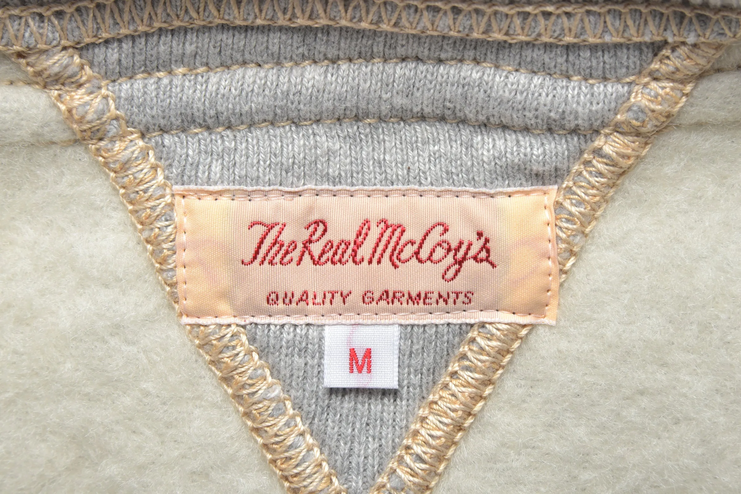 13 OZ. WOOL LOOPWHEEL HOODED SWEATSHIRT sold by The Real McCoy's product image thumbnail 4