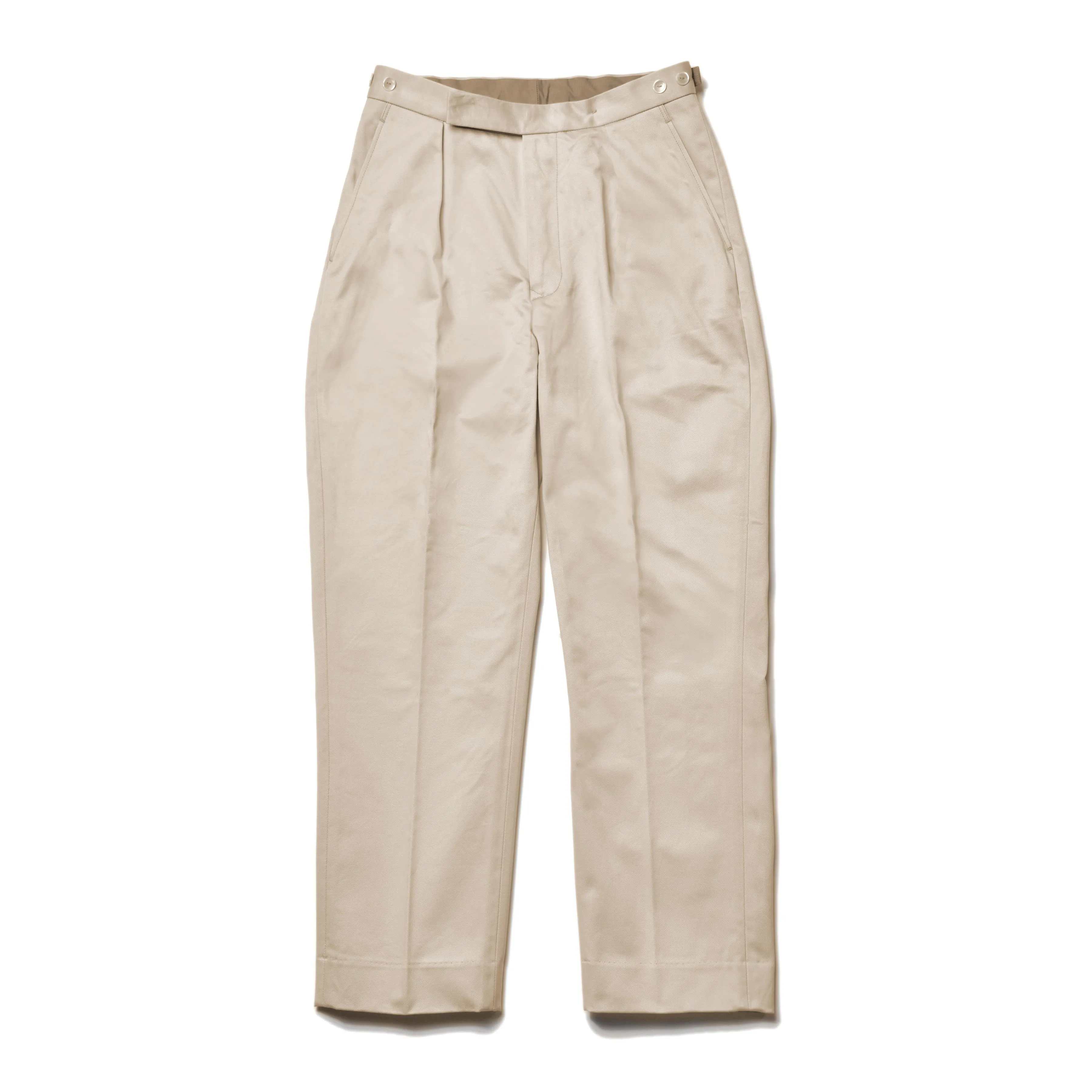 1950s COTTON CHINO TROUSERS / BEIGE sold by The Real McCoy's