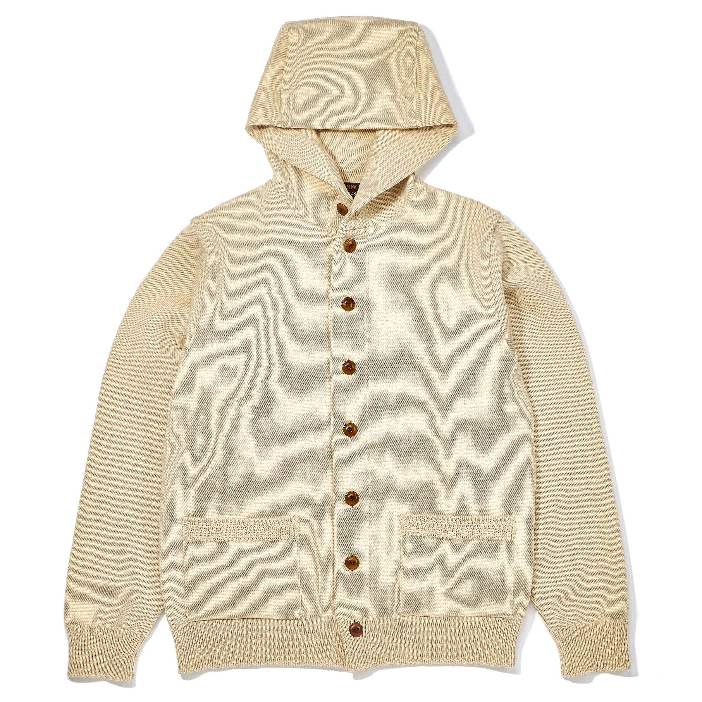 30s HOODED KNIT SWEATER sold by The Real McCoy's