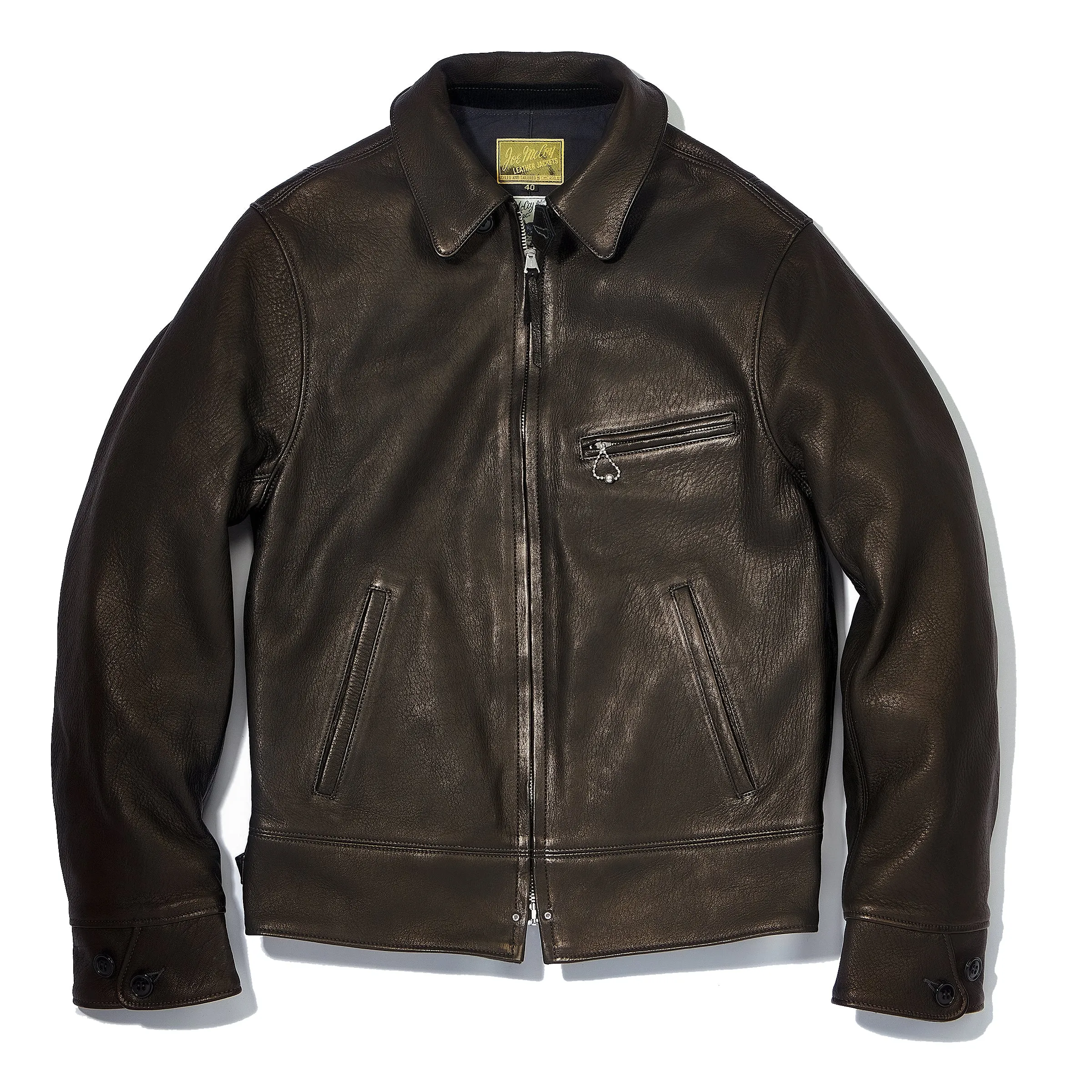 30s LEATHER SPORTS JACKET / FREEMAN (DEERSKIN) sold by The Real McCoy's