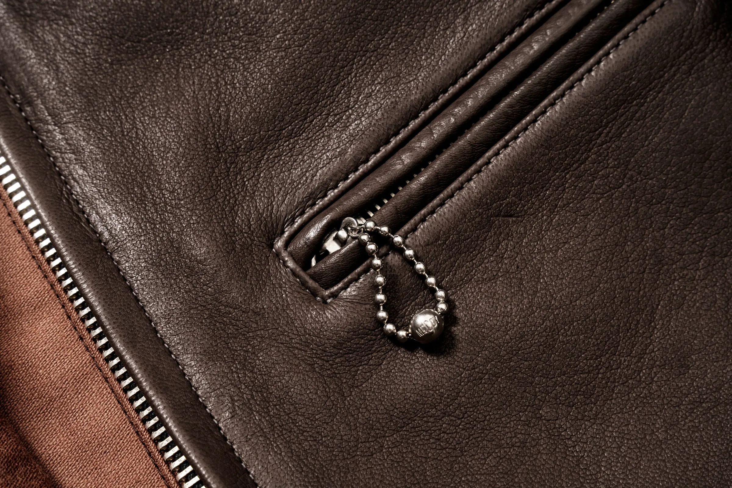 30s LEATHER SPORTS JACKET / FREEMAN (DEERSKIN) sold by The Real McCoy's product image thumbnail 4