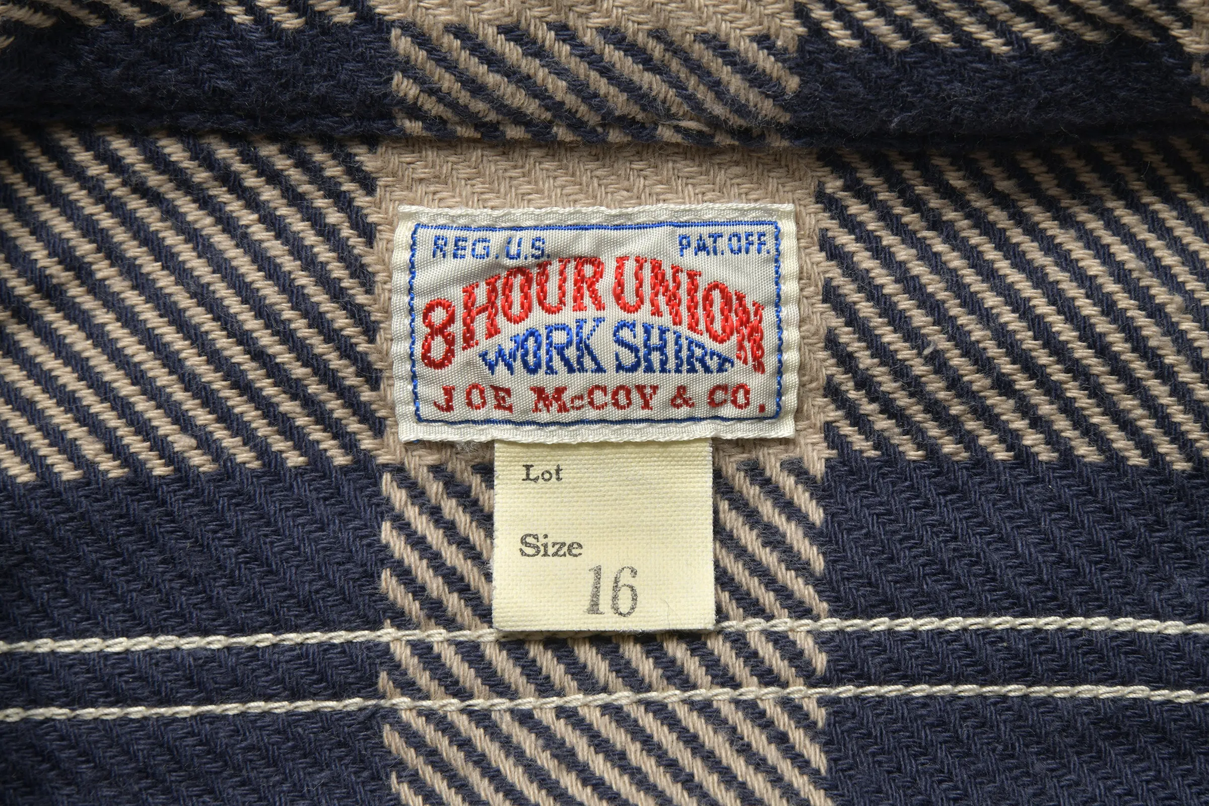 8HU BUFFALO CHECK FLANNEL SHIRT sold by The Real McCoy's product image thumbnail 4