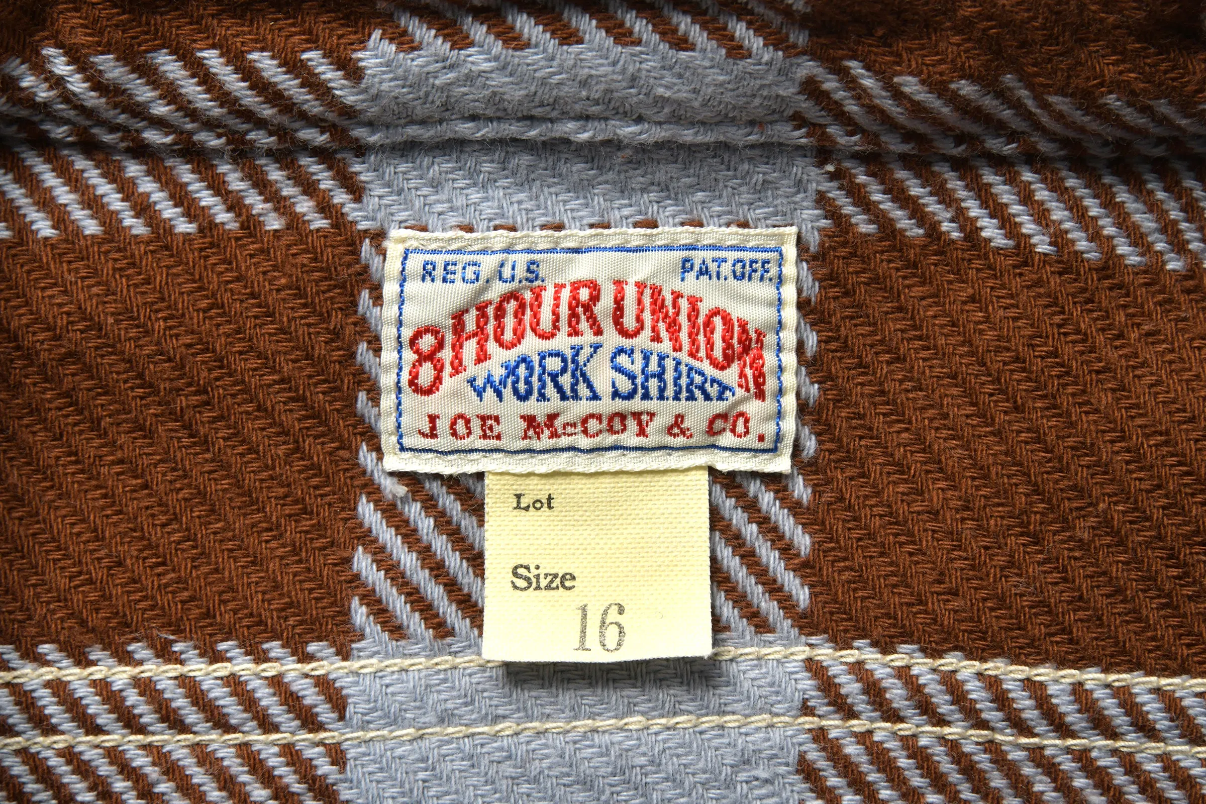 8HU BUFFALO CHECK FLANNEL SHIRT sold by The Real McCoy's product image thumbnail 4