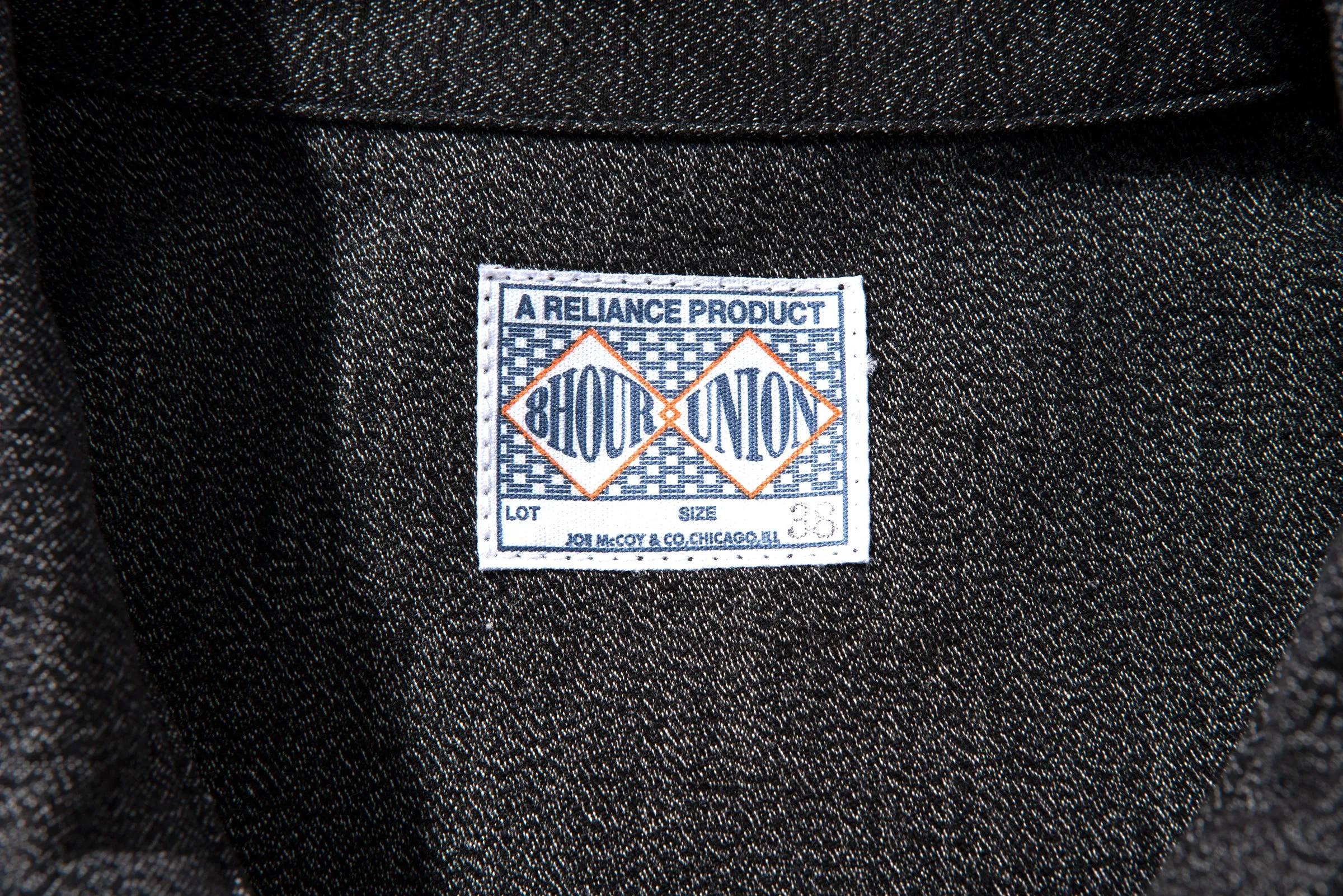 8HU CHAMBRAY CHORE COAT sold by The Real McCoy's product image thumbnail 3