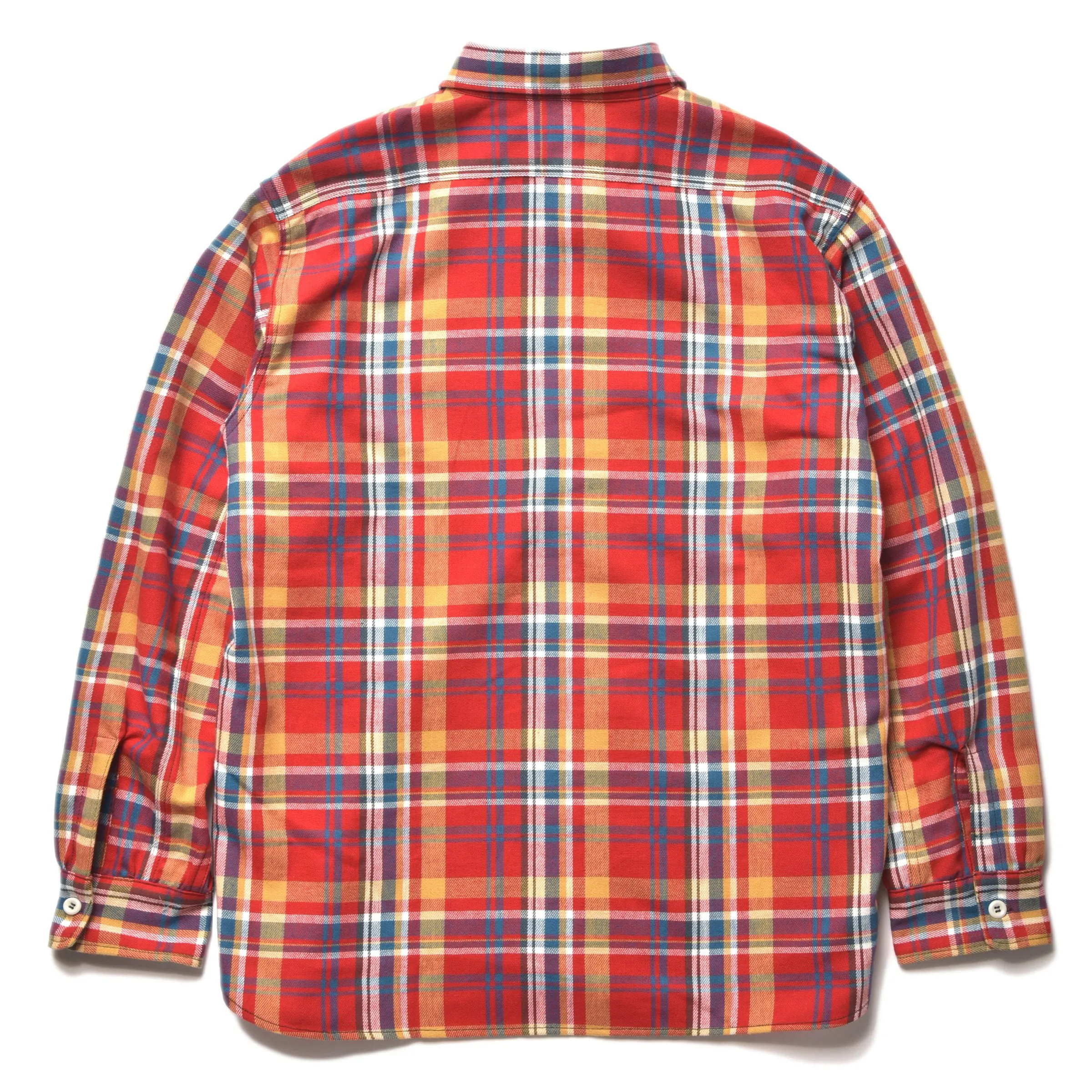 8HU CHECK FLANNEL SHIRT sold by The Real McCoy's product image thumbnail 3