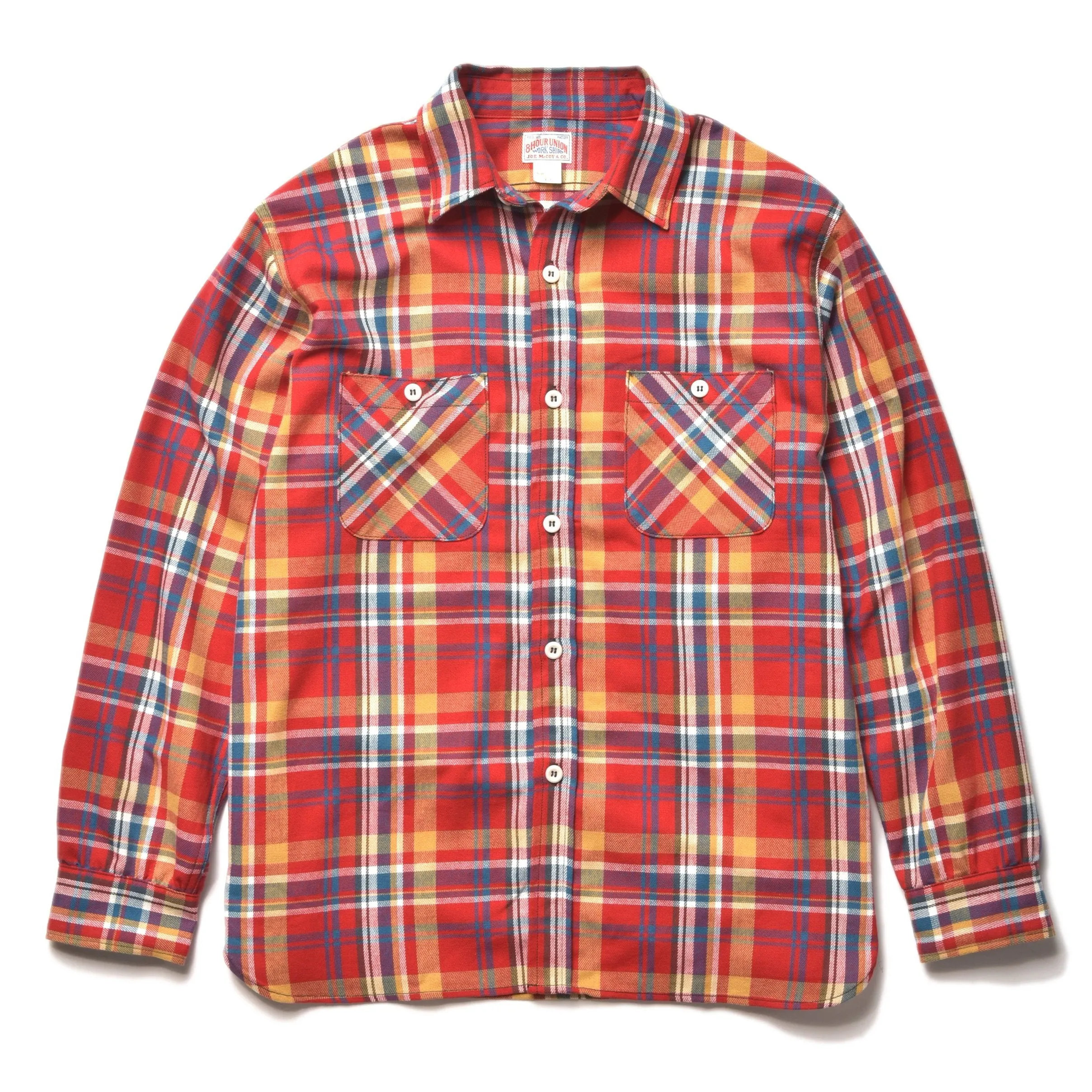 8HU CHECK FLANNEL SHIRT sold by The Real McCoy's product image thumbnail 2