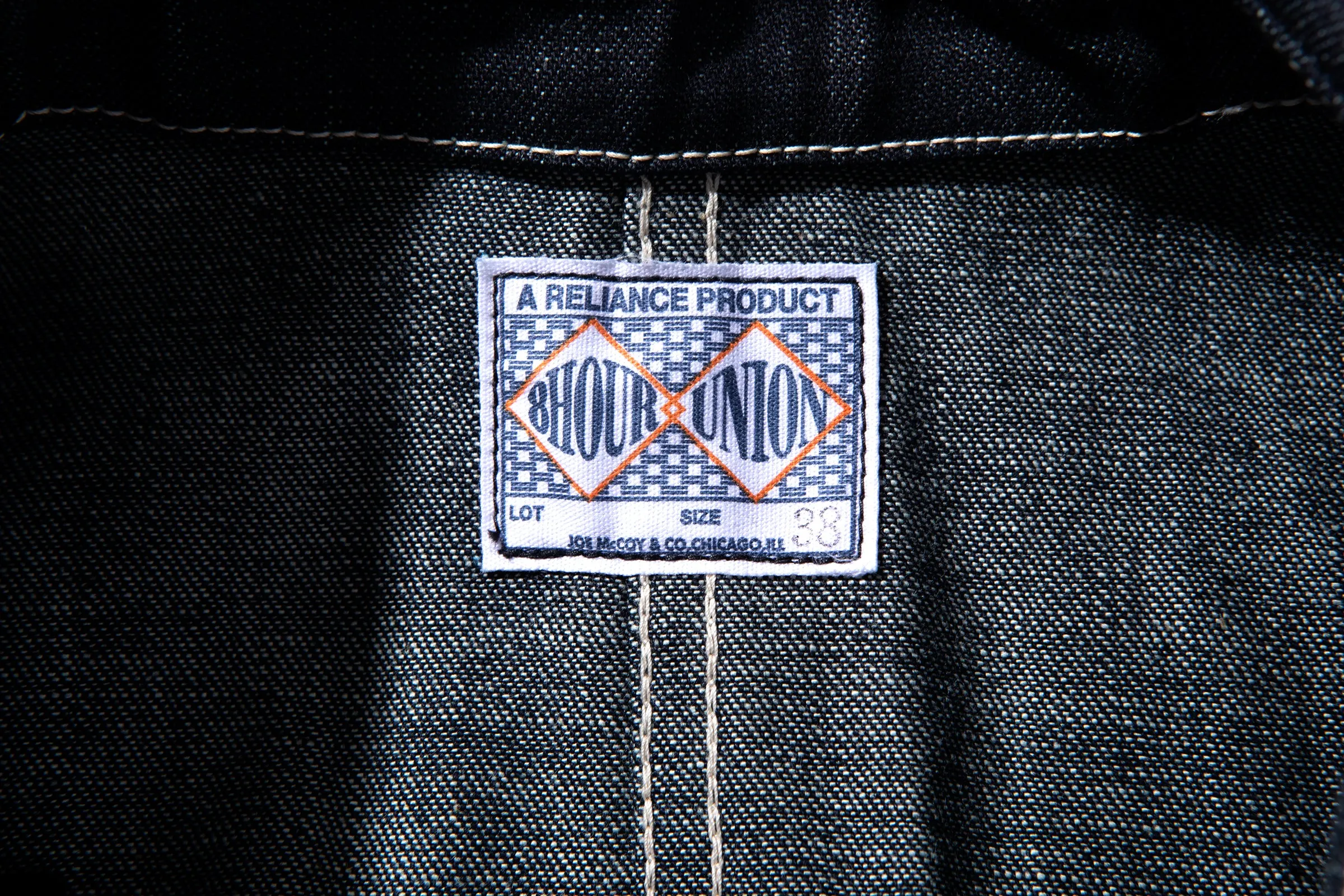 8HU DENIM CHORE COAT sold by The Real McCoy's product image thumbnail 5