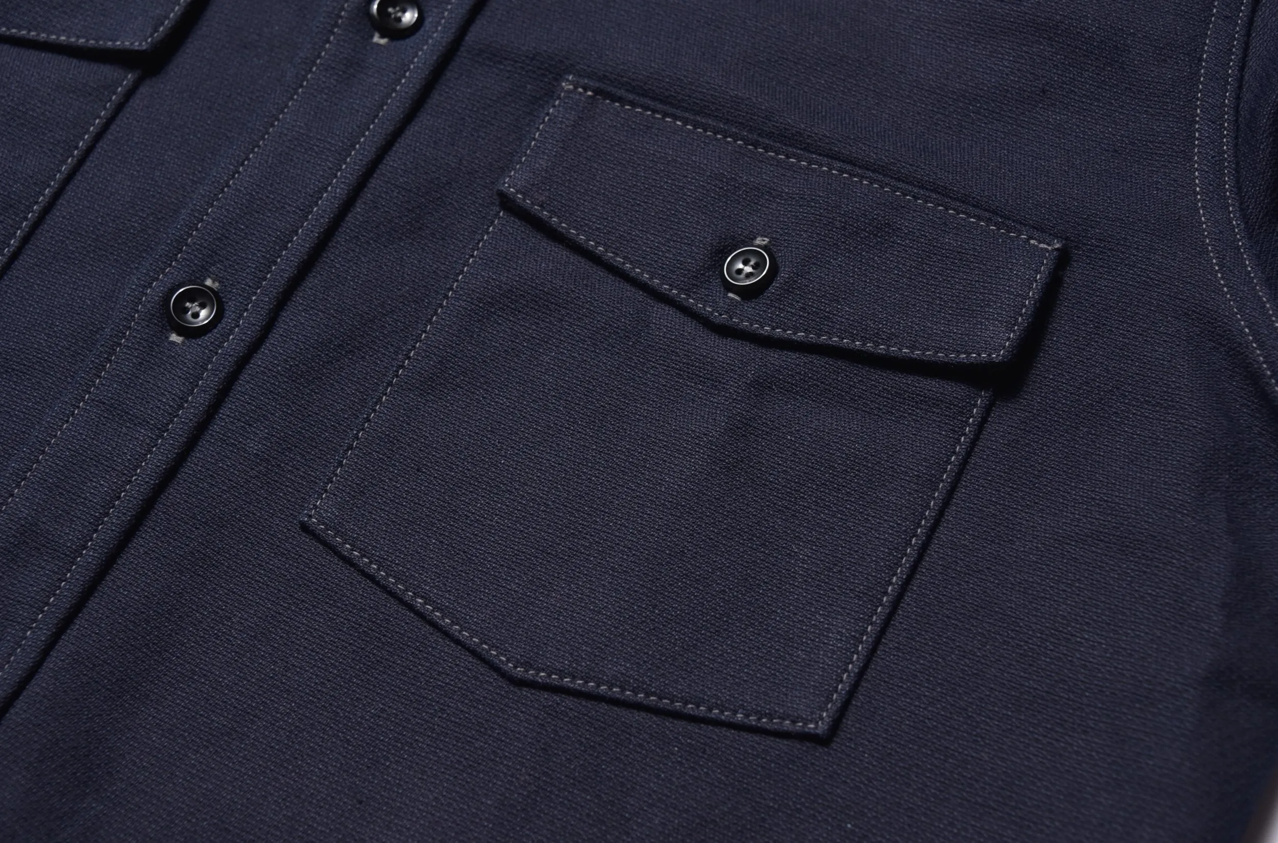 8HU HEAVY MOLESKIN SHIRT sold by The Real McCoy's product image thumbnail 3