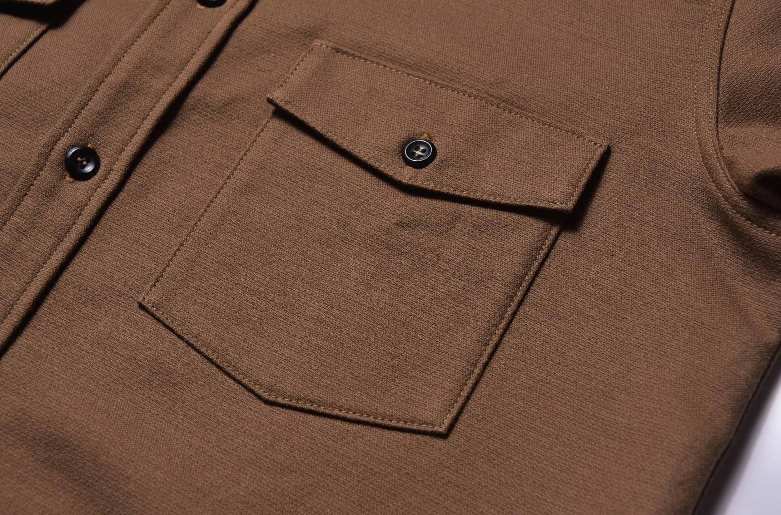 8HU HEAVY MOLESKIN SHIRT sold by The Real McCoy's product image thumbnail 4