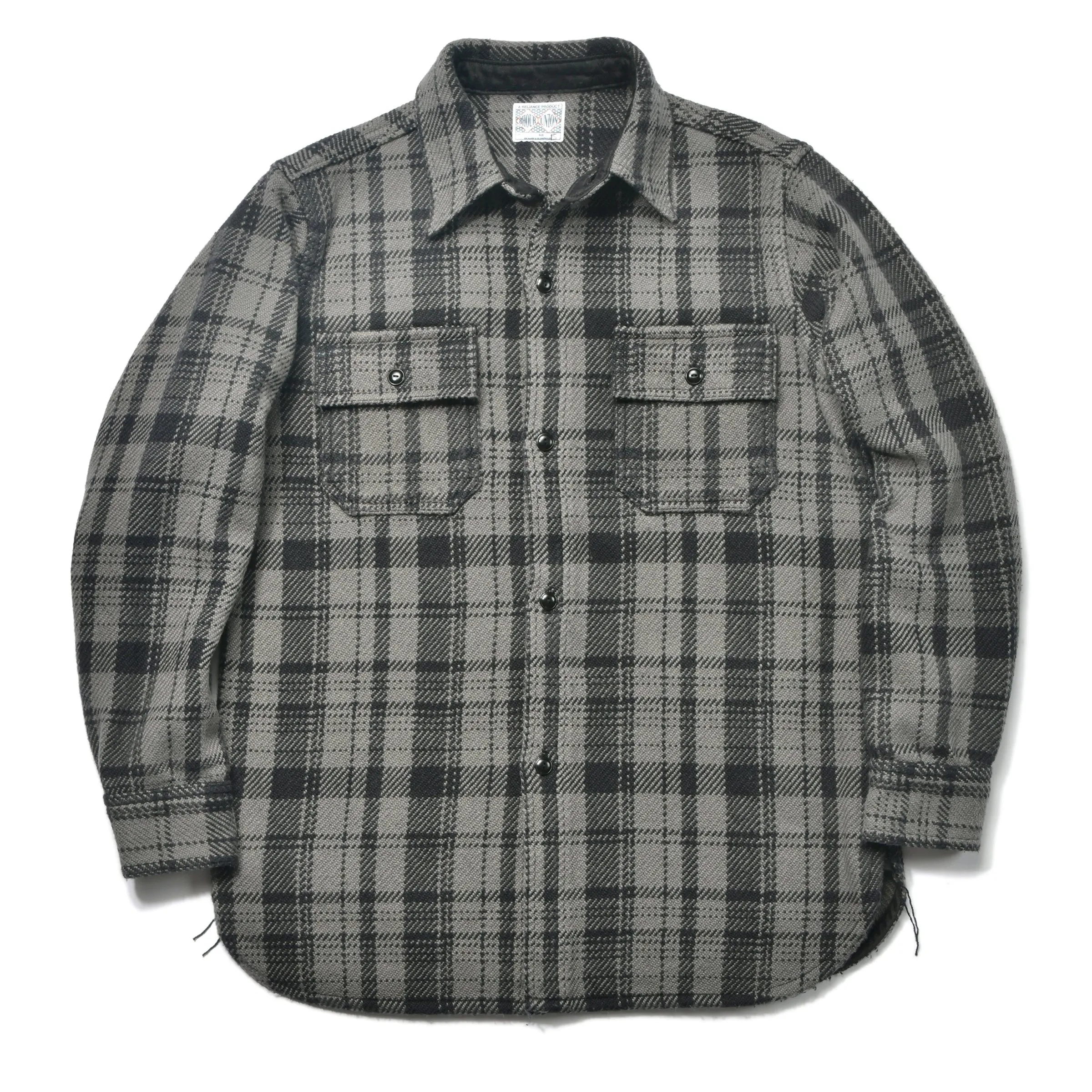 8HU HEAVY WEIGHT FLANNEL SHIRT sold by The Real McCoy's