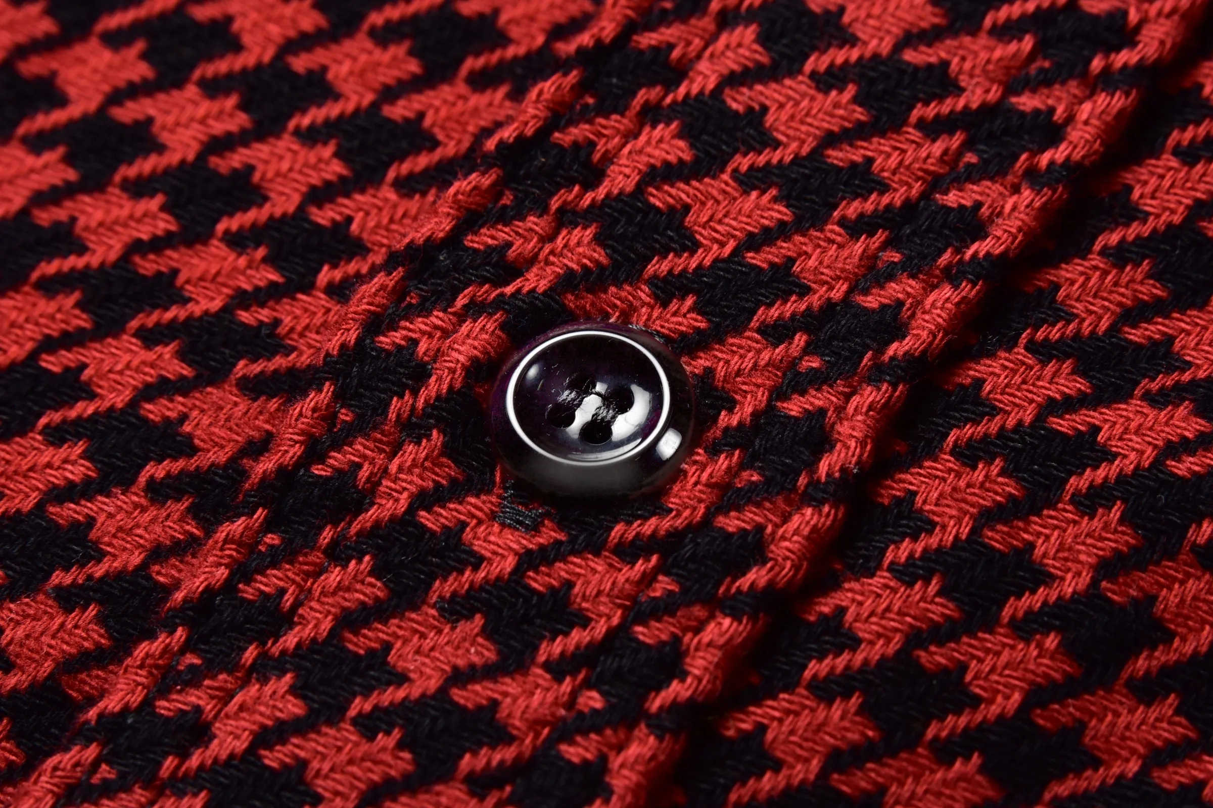 8HU HOUNDSTOOTH FLANNEL SHIRT sold by The Real McCoy's product image thumbnail 4