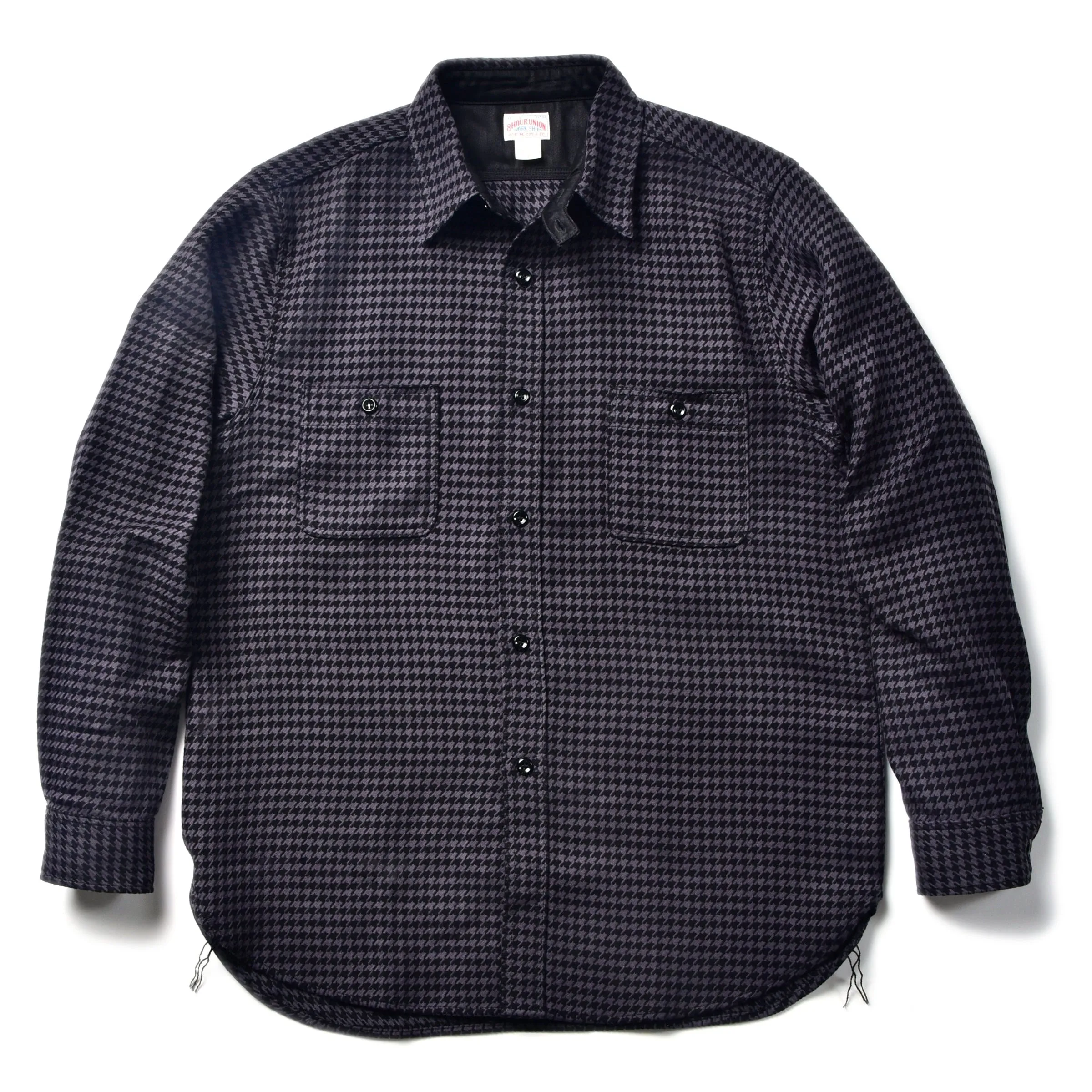 8HU HOUNDSTOOTH FLANNEL SHIRT sold by The Real McCoy's product image thumbnail 2