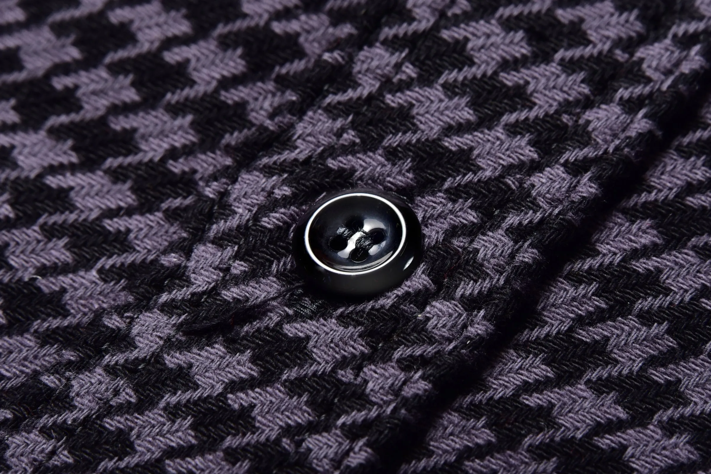 8HU HOUNDSTOOTH FLANNEL SHIRT sold by The Real McCoy's product image thumbnail 3