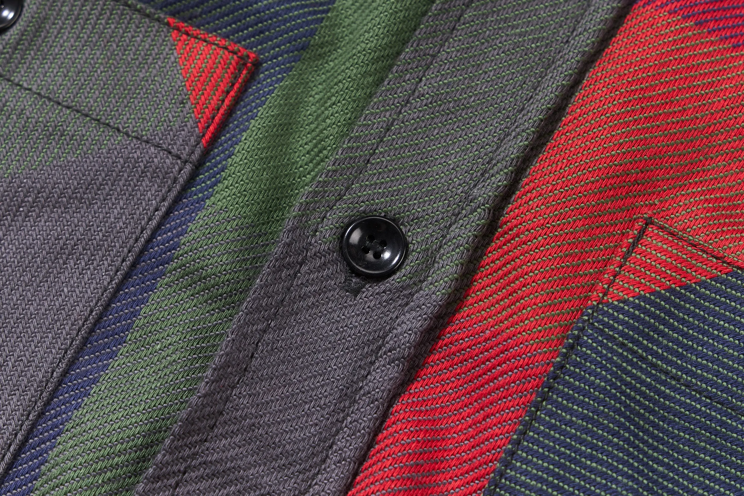 8HU MULTICOLOR CHECK FLANNEL SHIRT sold by The Real McCoy's product image thumbnail 5