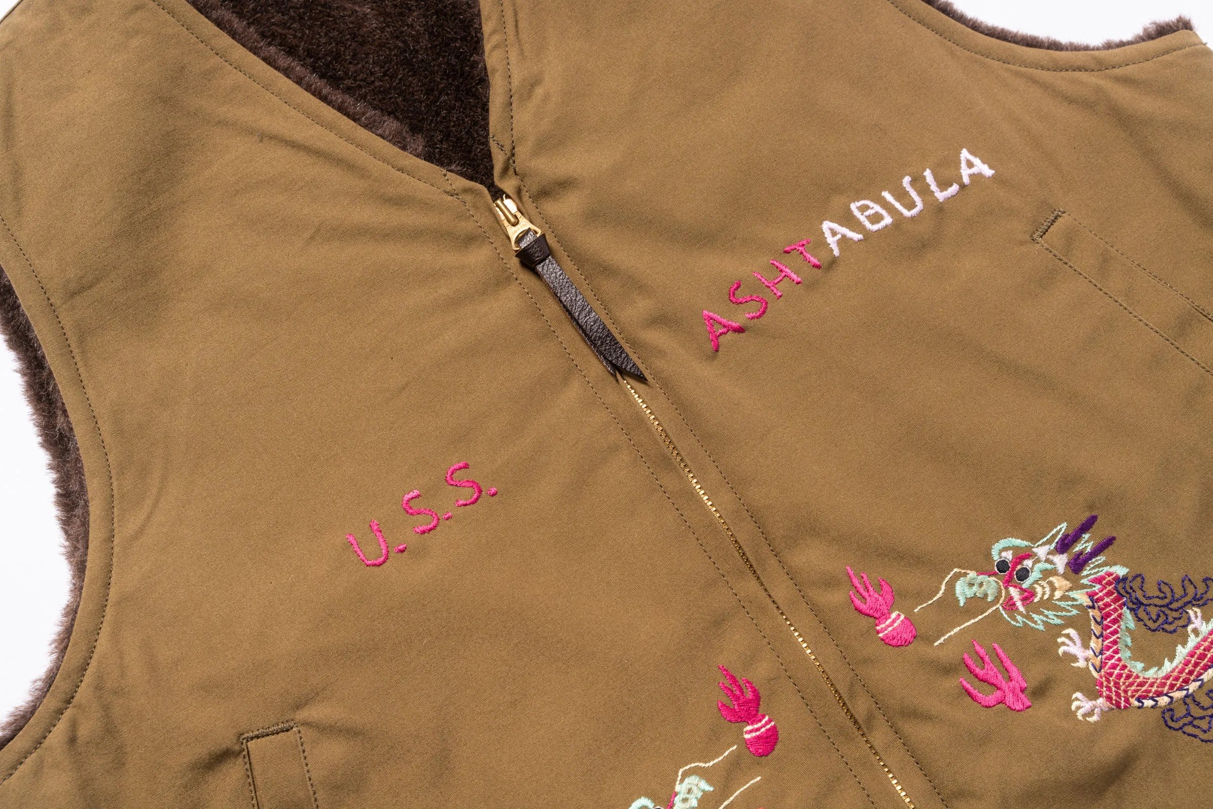 ALPACA VEST / USS ASHTABULA sold by The Real McCoy's product image thumbnail 5