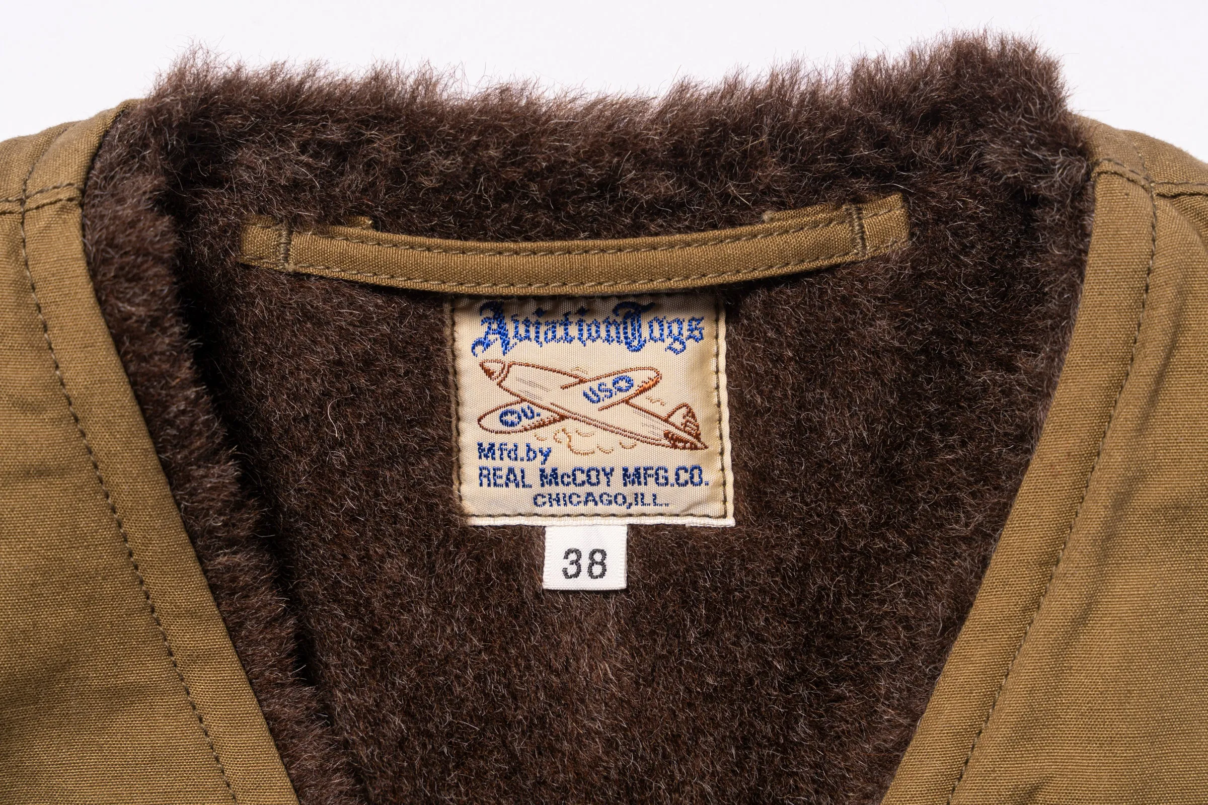 ALPACA VEST / USS ASHTABULA sold by The Real McCoy's product image thumbnail 4