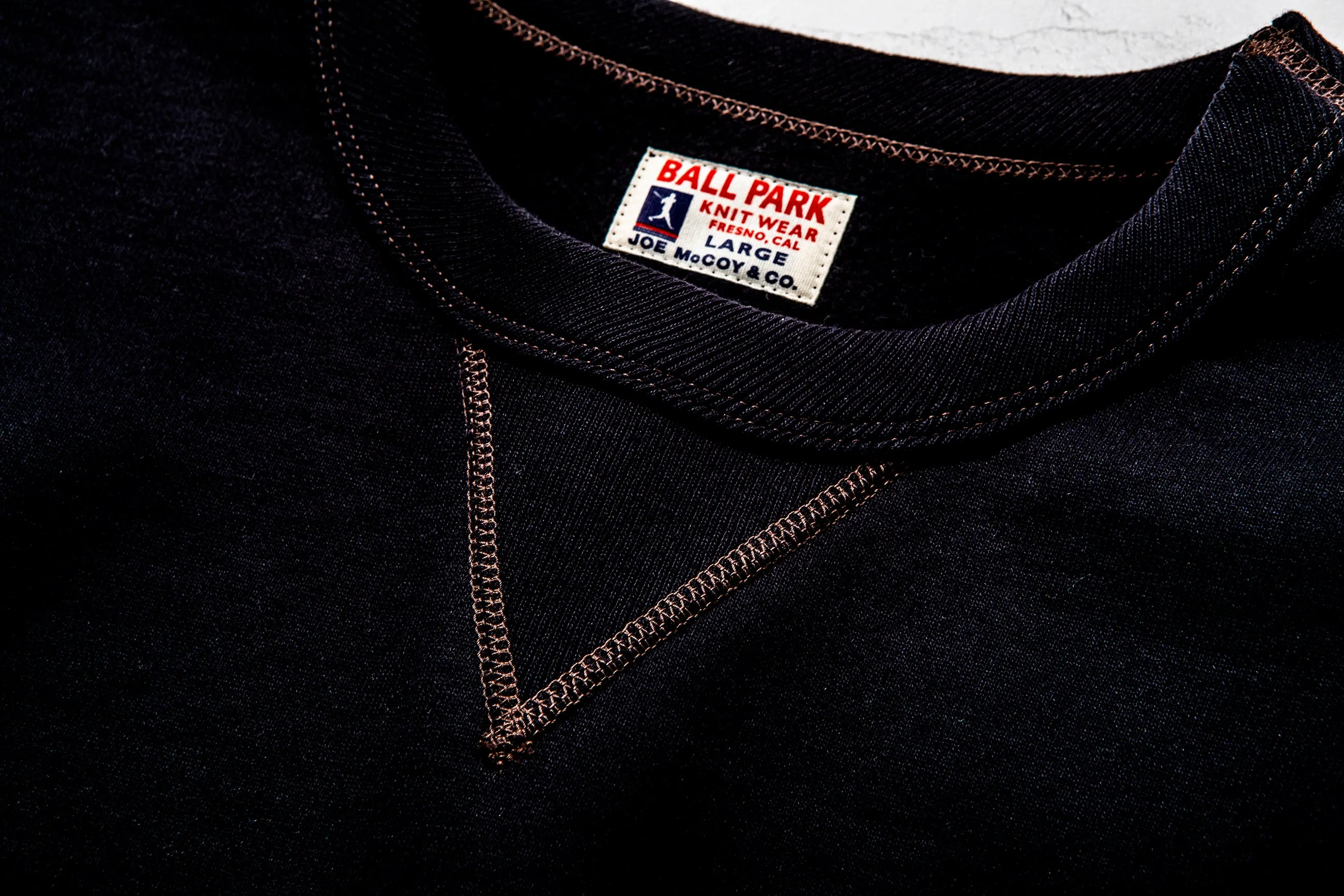 BALL PARK CREWNECK SWEATSHIRT sold by The Real McCoy's product image thumbnail 4