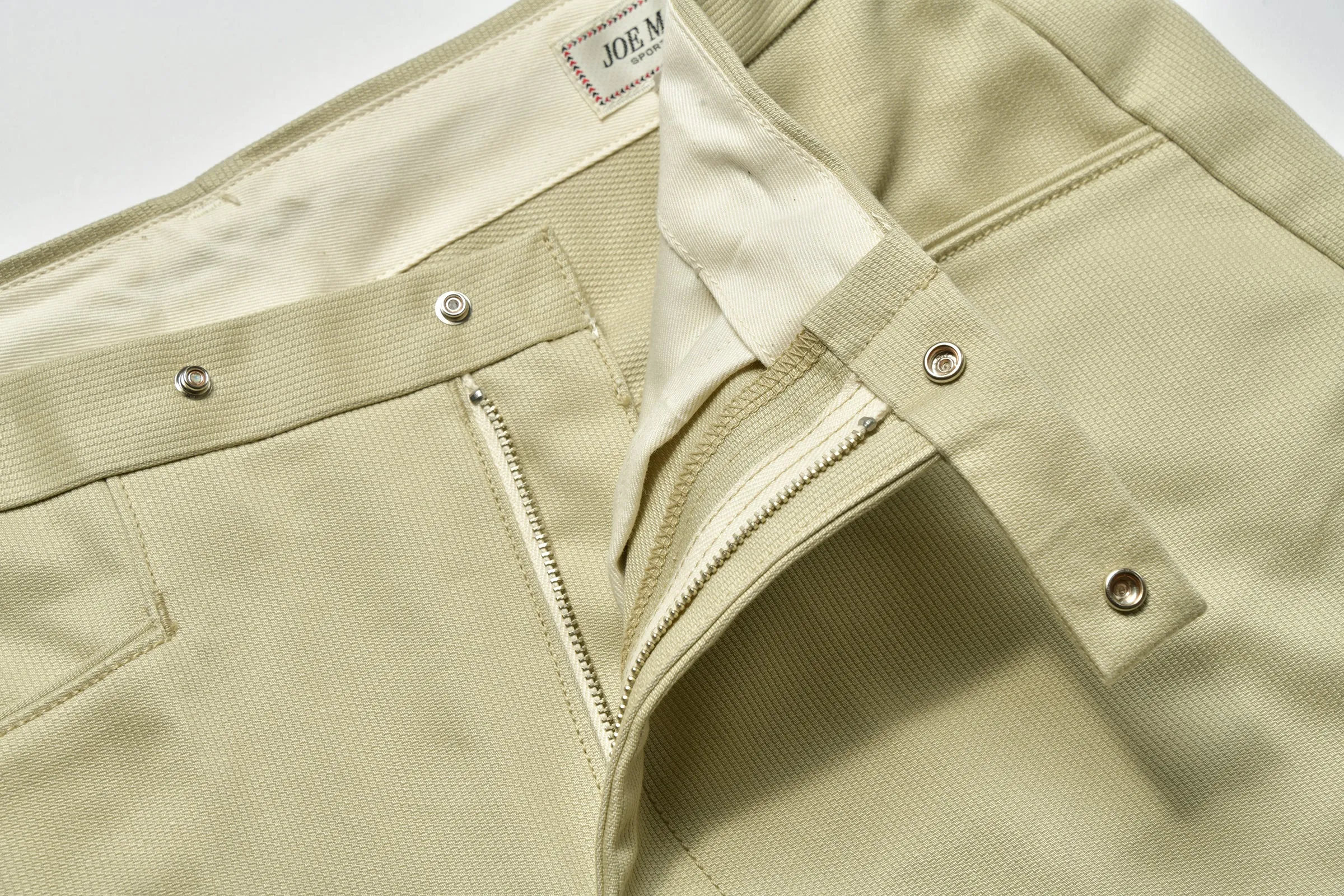 BELTED WAISTBAND TROUSER, PLAIN STITCH / PIQUE sold by The Real McCoy's product image thumbnail 5