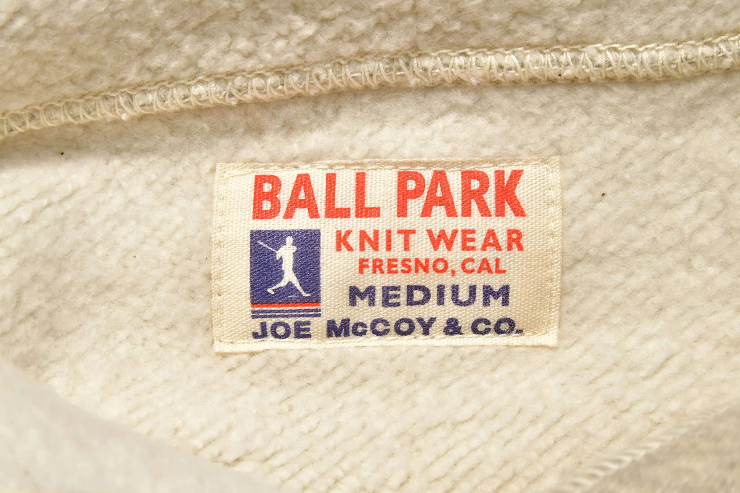 BOXING GLOVE POCKET HOODED SWEATSHIRT sold by The Real McCoy's product image thumbnail 4