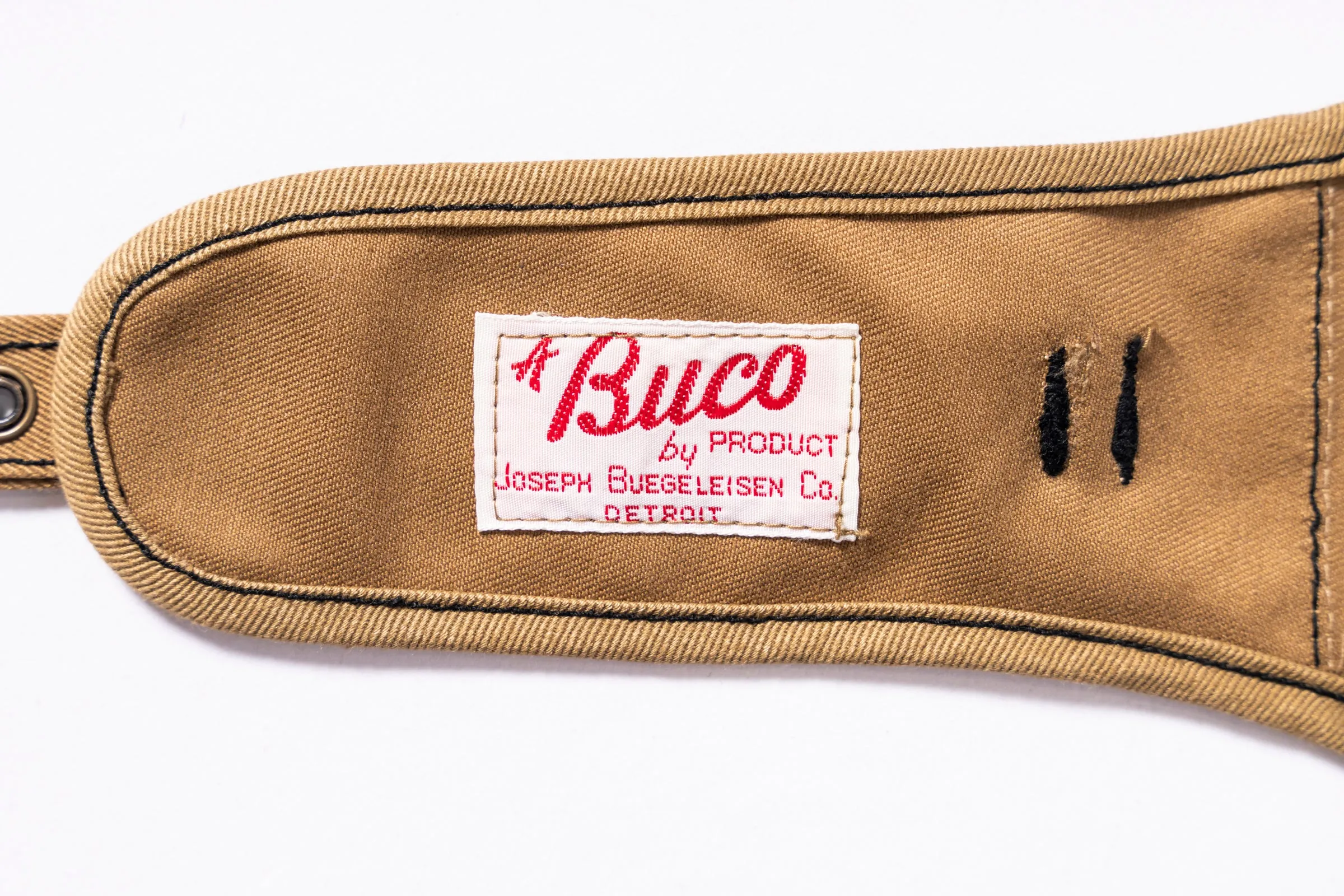 BUCO COTTON-TWILL RIDER’S HELMET sold by The Real McCoy's product image thumbnail 3