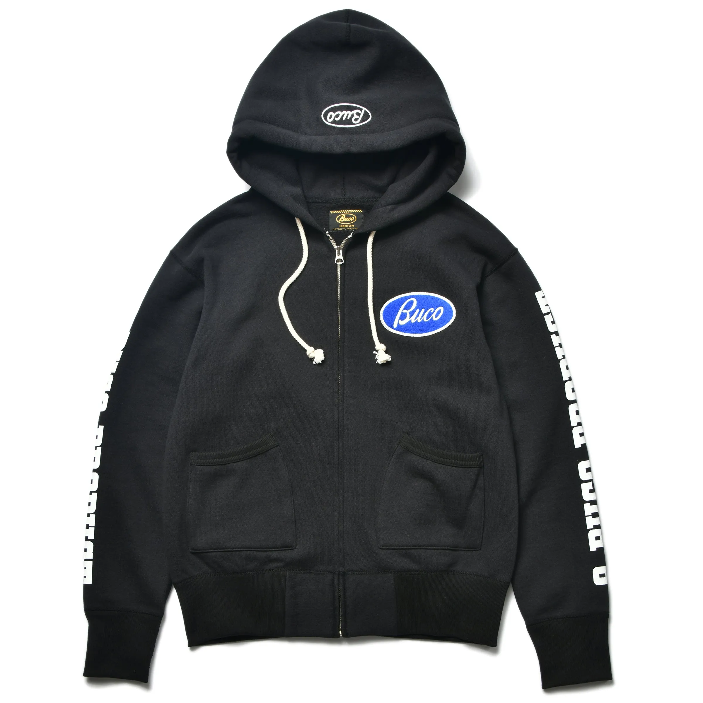 BUCO F/Z SWEATSHIRT / BUCO OVAL LOGO sold by The Real McCoy's