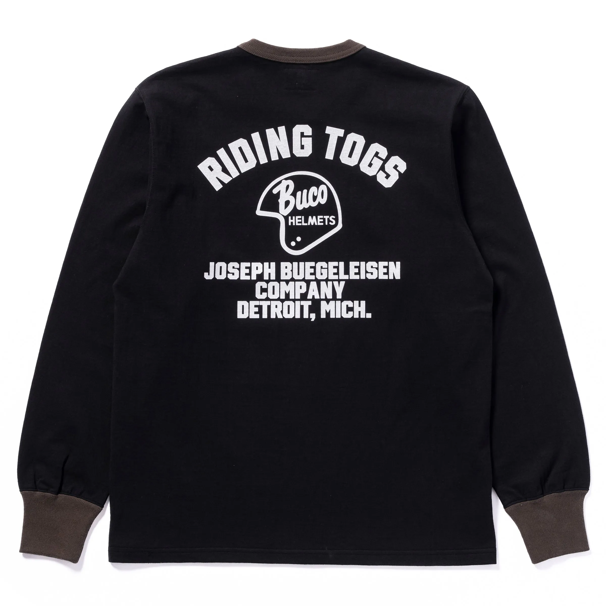 BUCO L/S TEE / RIDING TOGS sold by The Real McCoy's product image thumbnail 3
