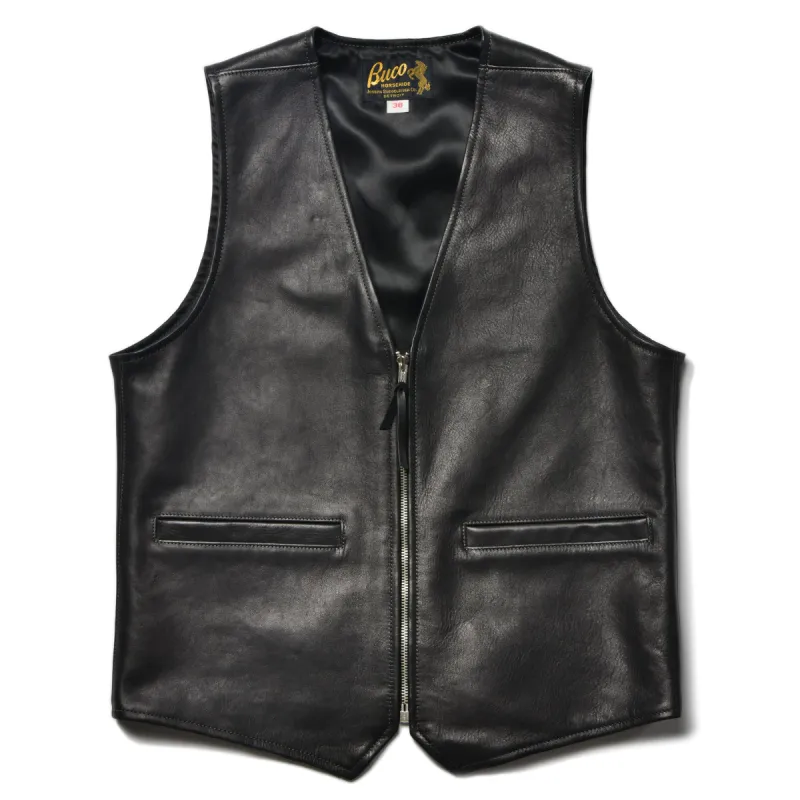 BUCO LEATHER VEST sold by The Real McCoy's