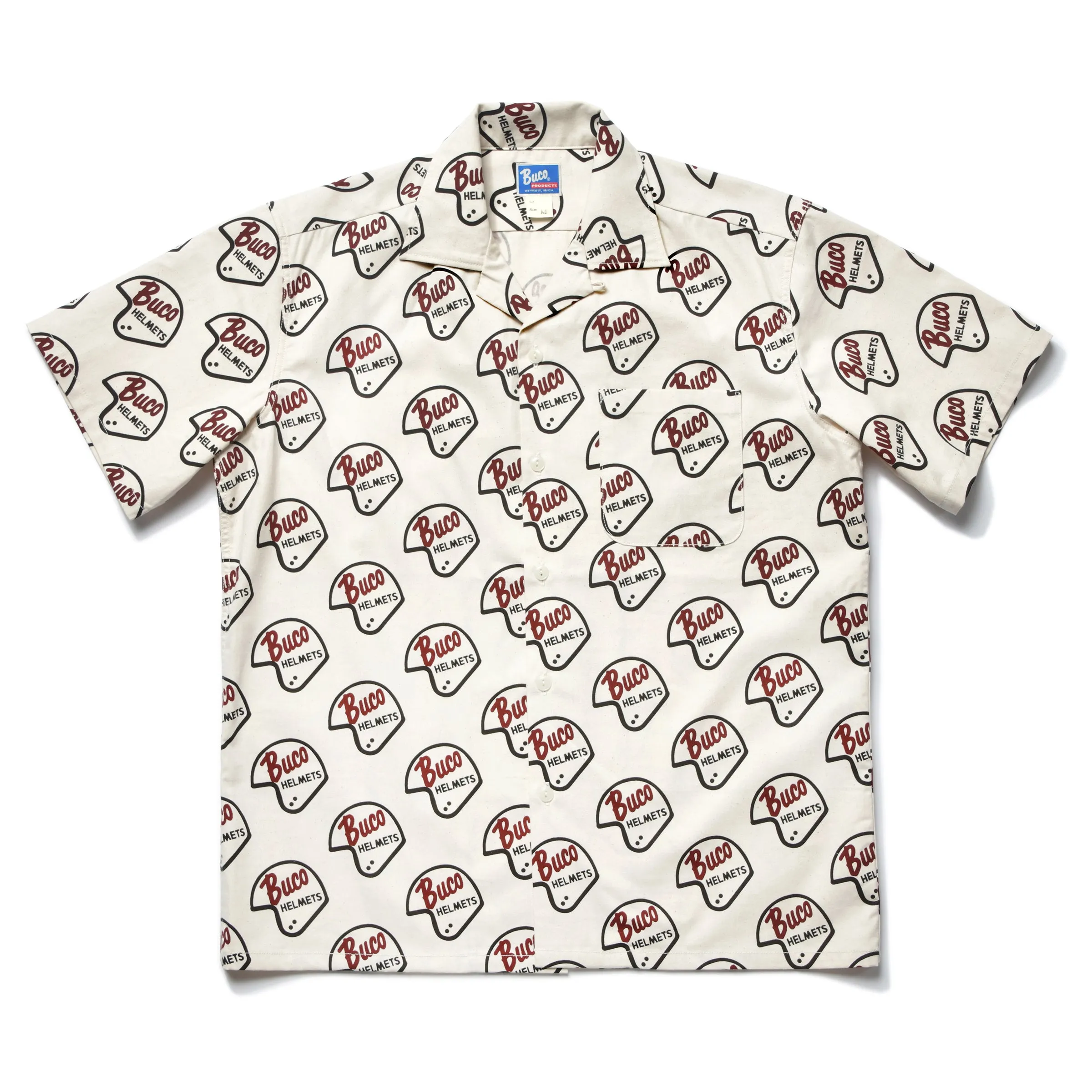 BUCO OPEN-COLLAR SHIRT / LOGO sold by The Real McCoy's product image thumbnail 2