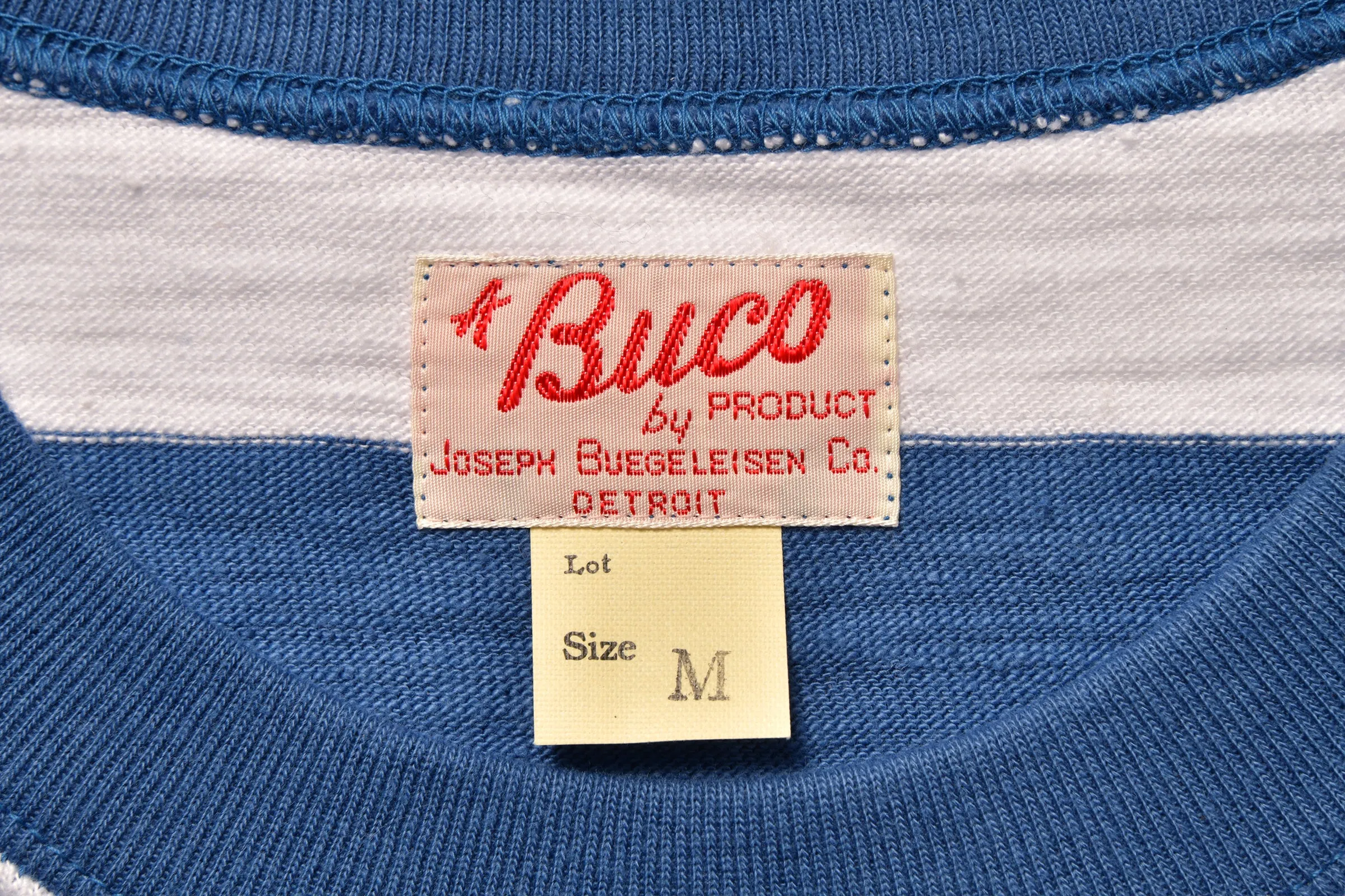 BUCO STRIPE TEE L/S sold by The Real McCoy's product image thumbnail 4