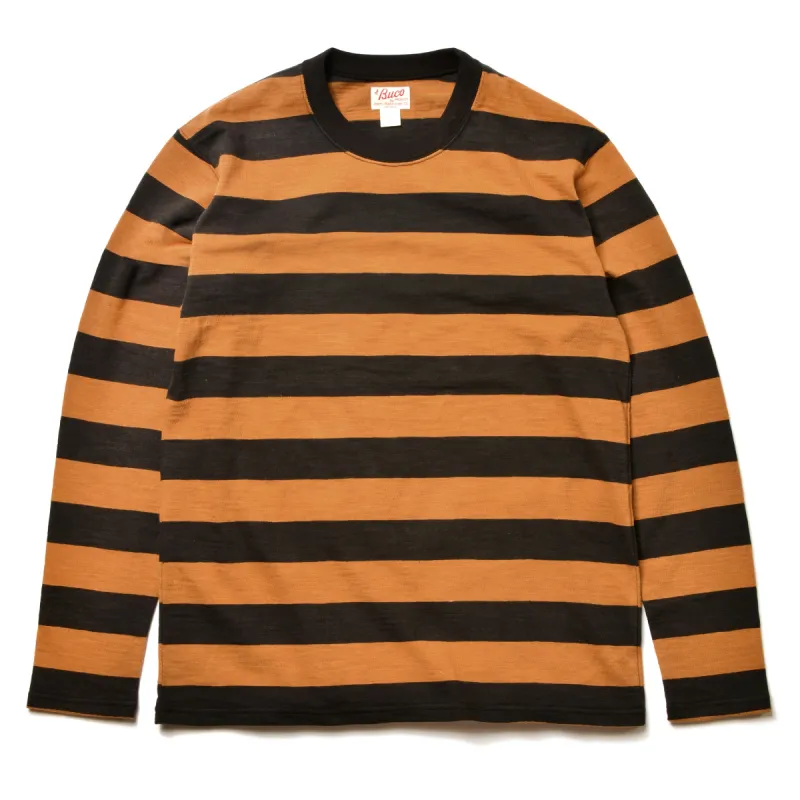 BUCO STRIPE TEE L/S sold by The Real McCoy's
