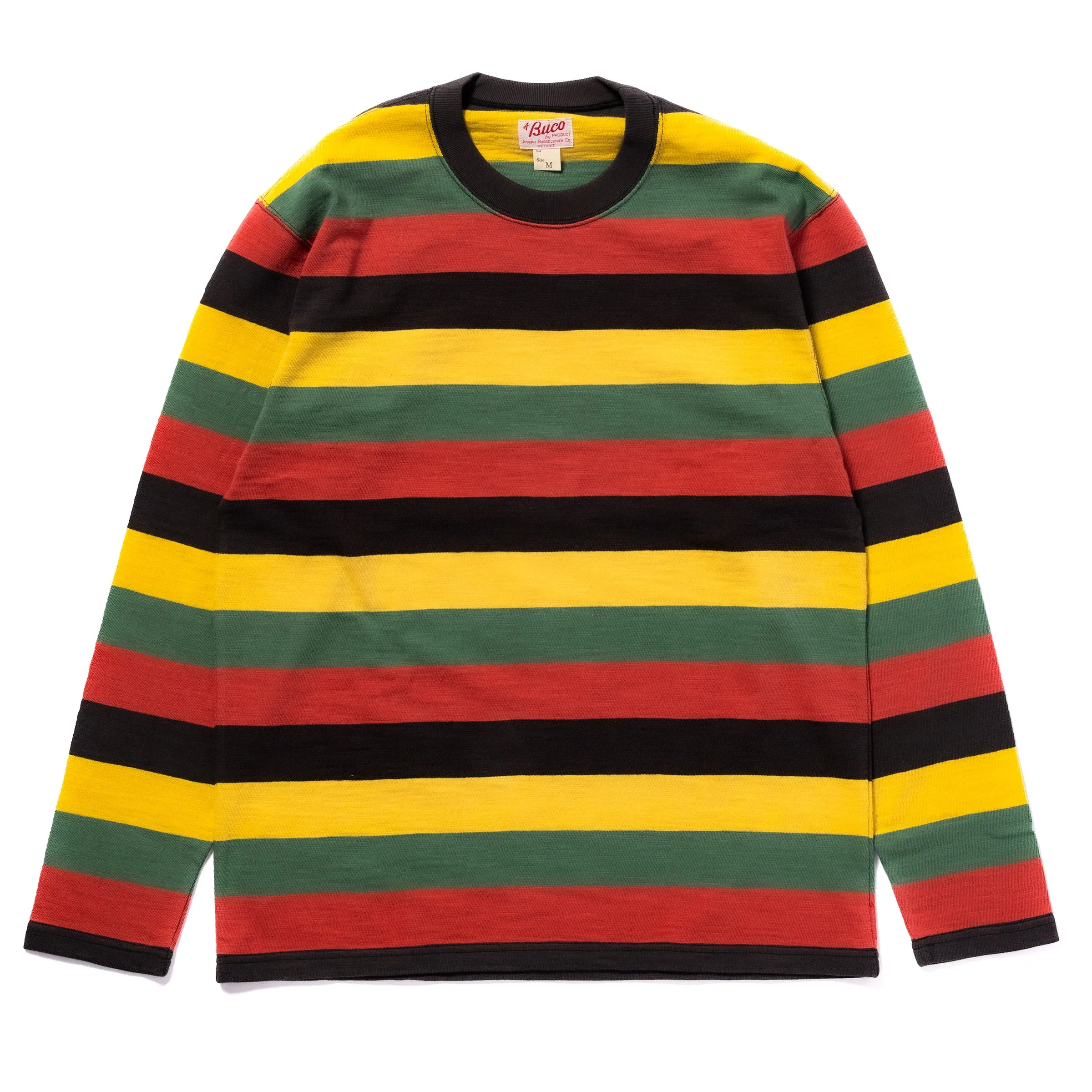 BUCO STRIPE TEE L/S sold by The Real McCoy's