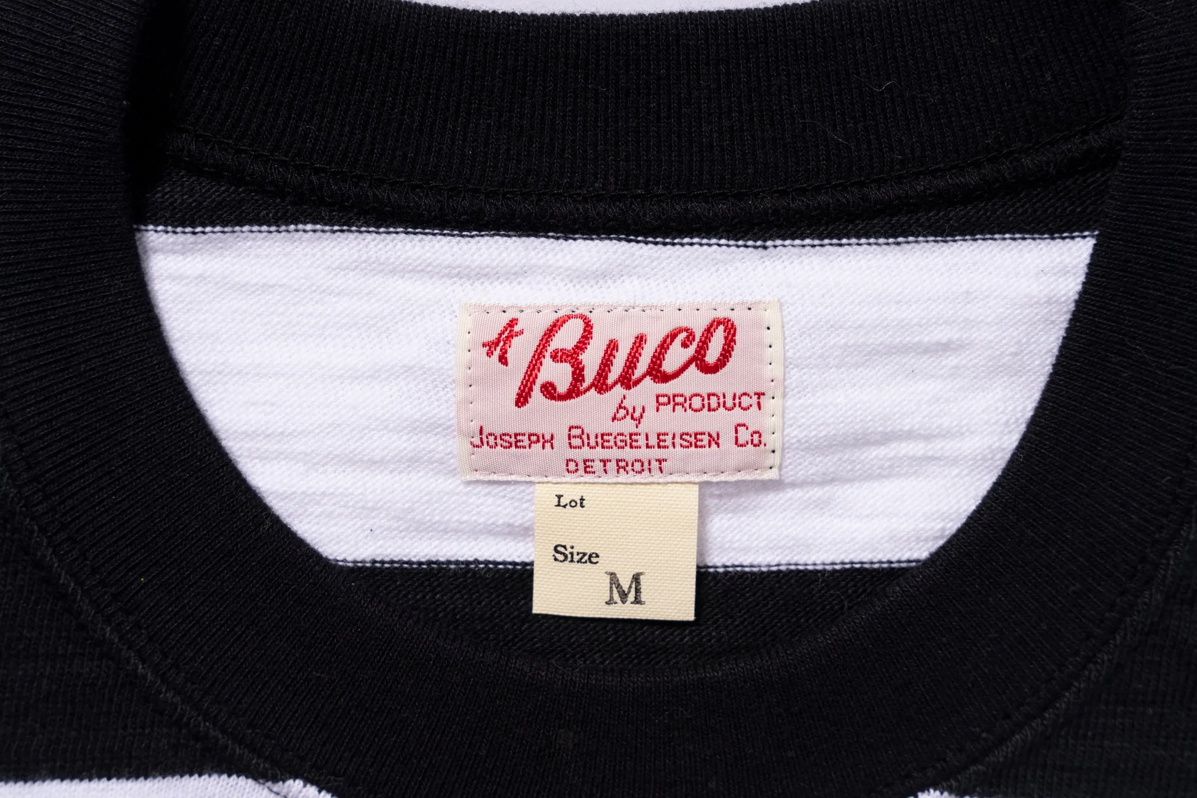 BUCO STRIPE TEE L/S sold by The Real McCoy's product image thumbnail 4